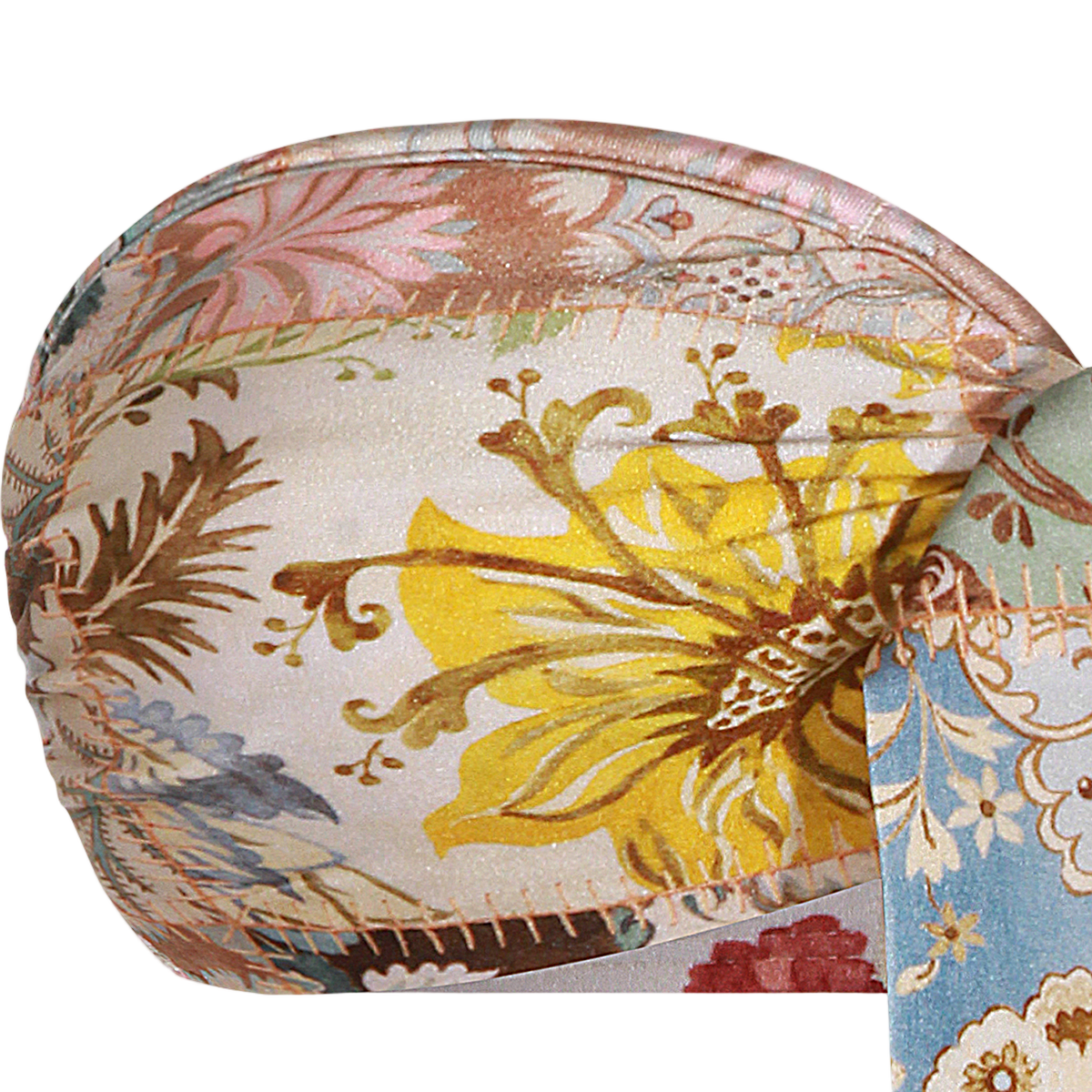 Strapless Bandeau Top with Floral