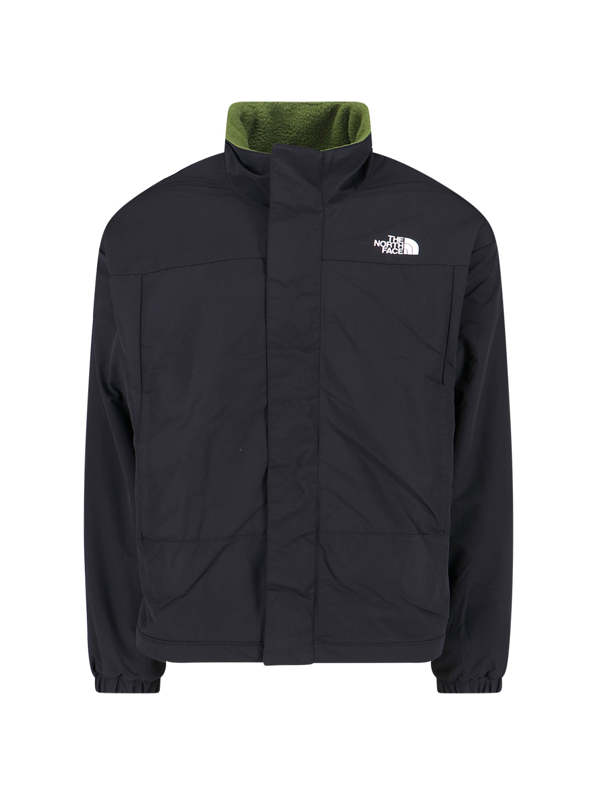 Reversible Olive Green Fleece Jacket