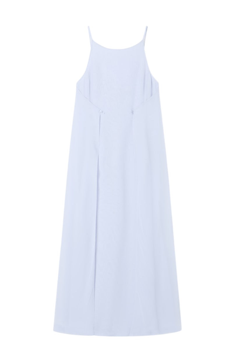 Long Techno Georgette A Line Dress