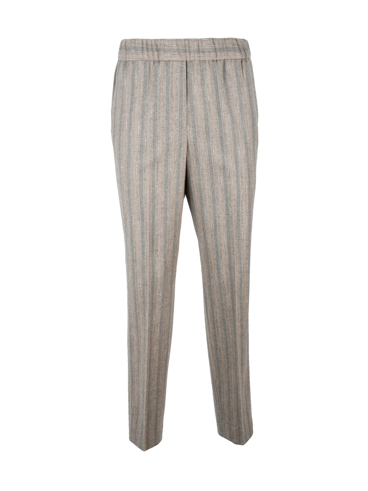 Peserico Virgin Wool Trousers - Grey
