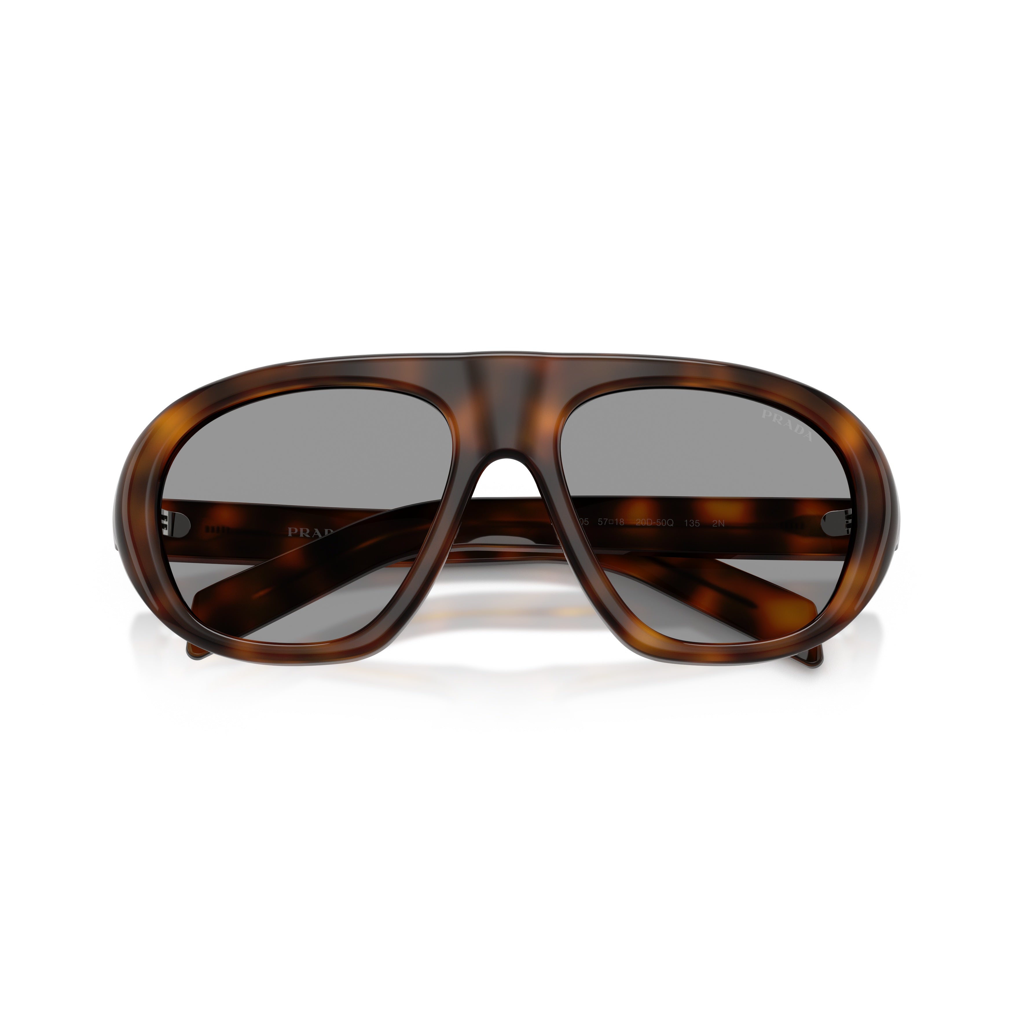 0pr C05s Oversized Tortoiseshell Aviator Sunglasses