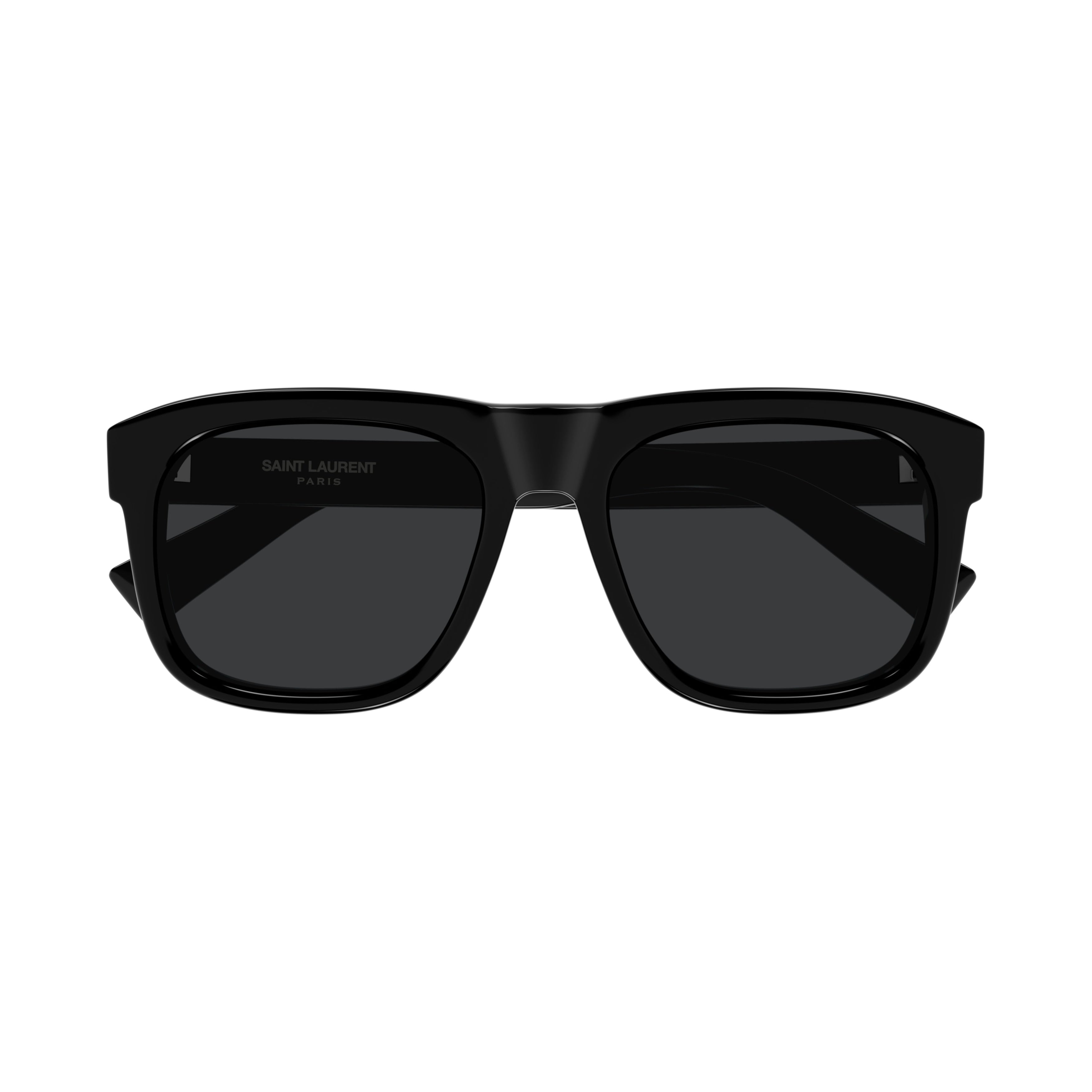 Sl 558 Bold Rectangular Black Sunglasses