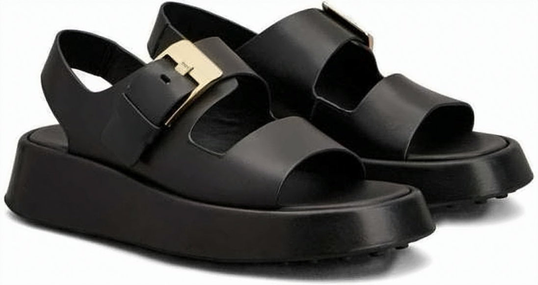 Sandal with Smooth Calf Leather