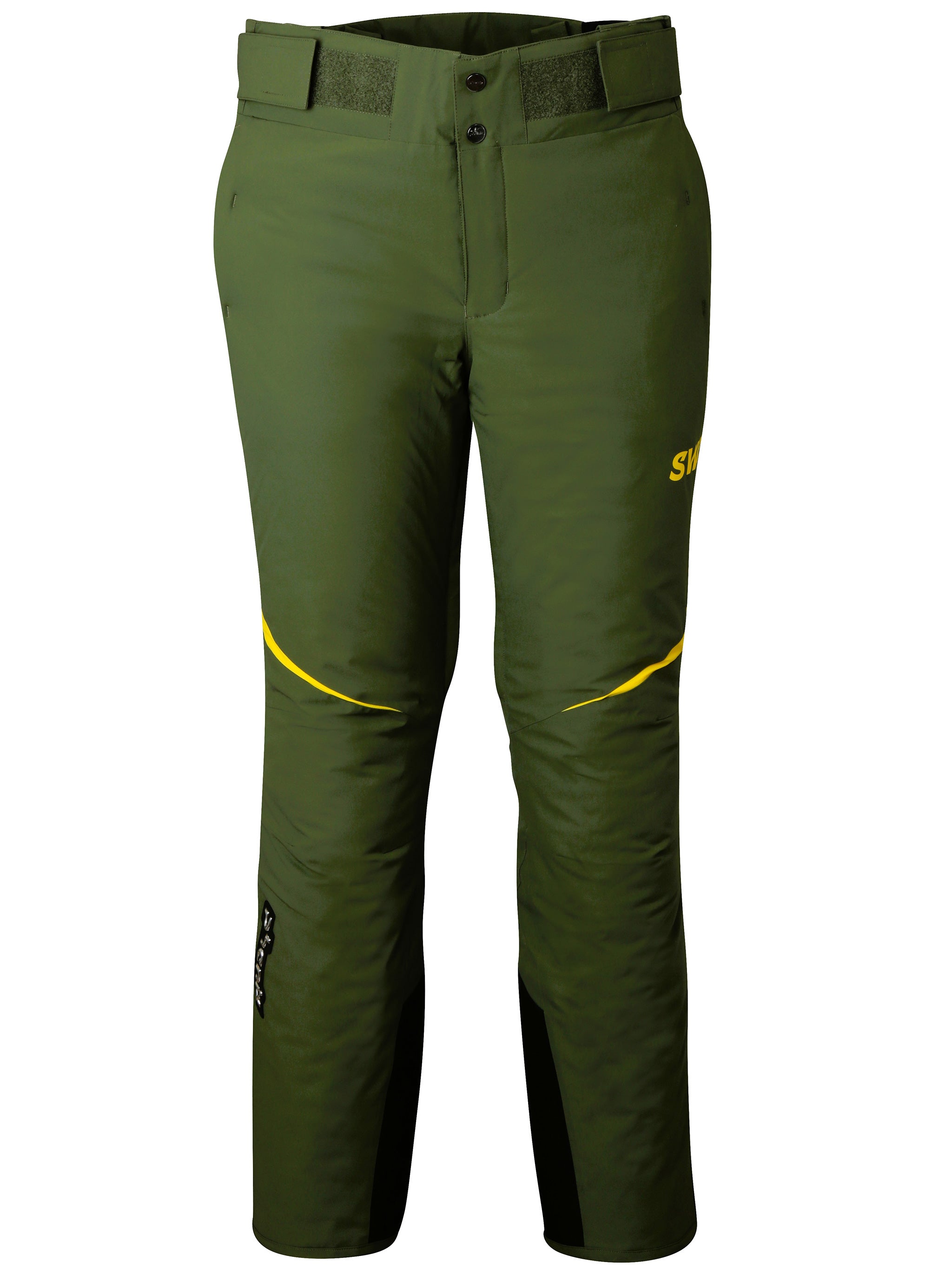 Olive Green Sweden Polyester Ski Pants