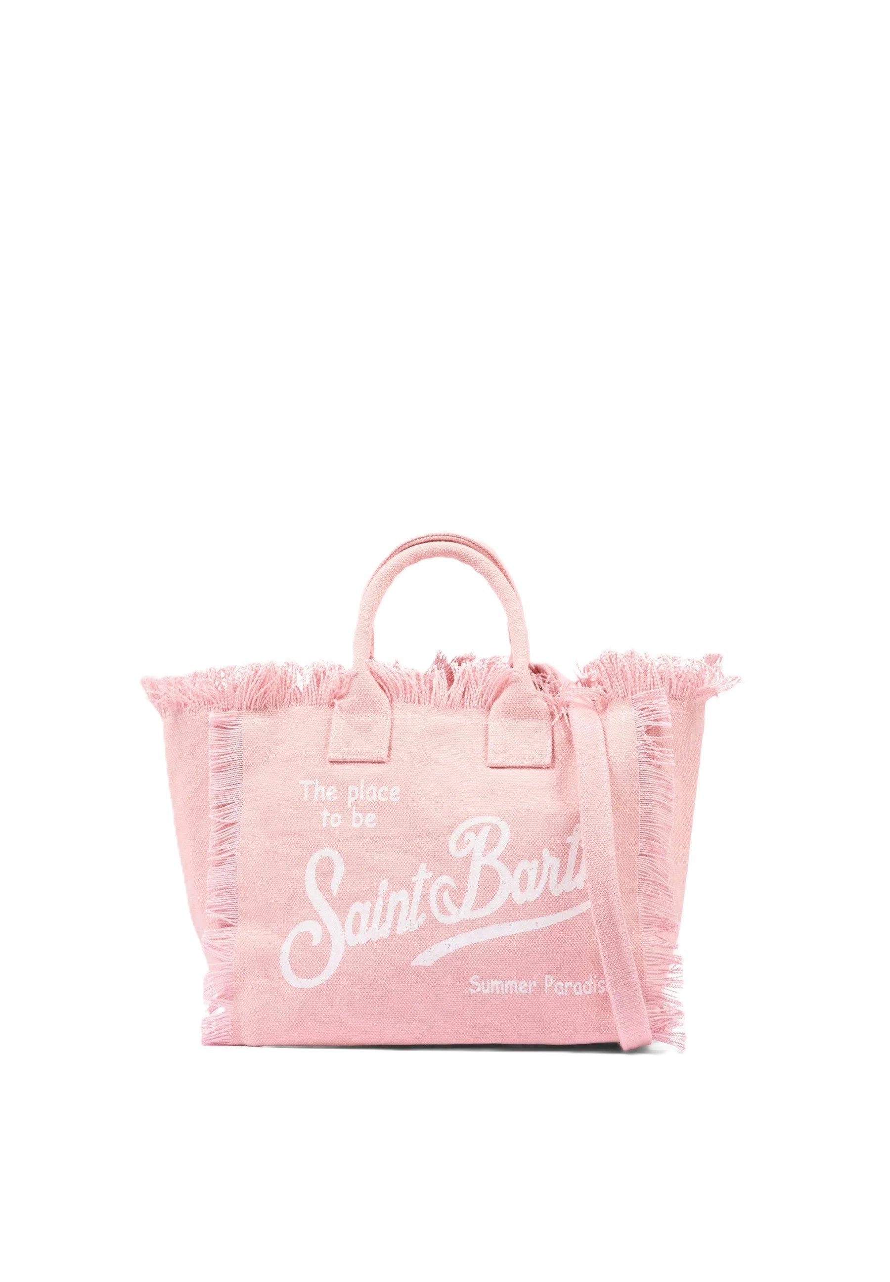 Pink Colette Cotton Handbag