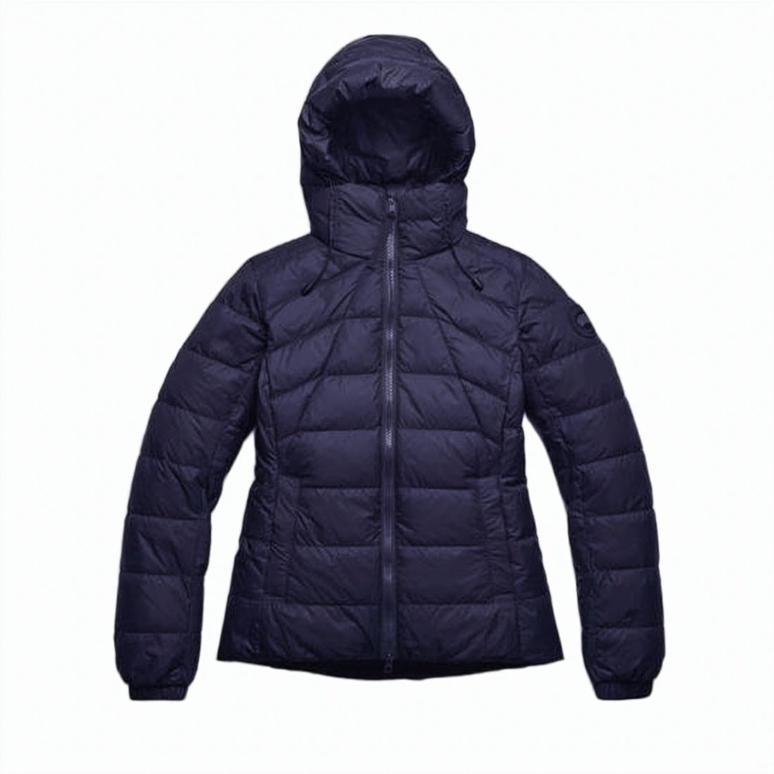 Padded Hooded Jacket with Tonal Label