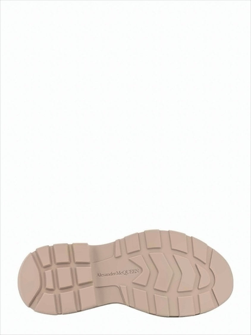 Monochrome Sneakers With Textured Sole