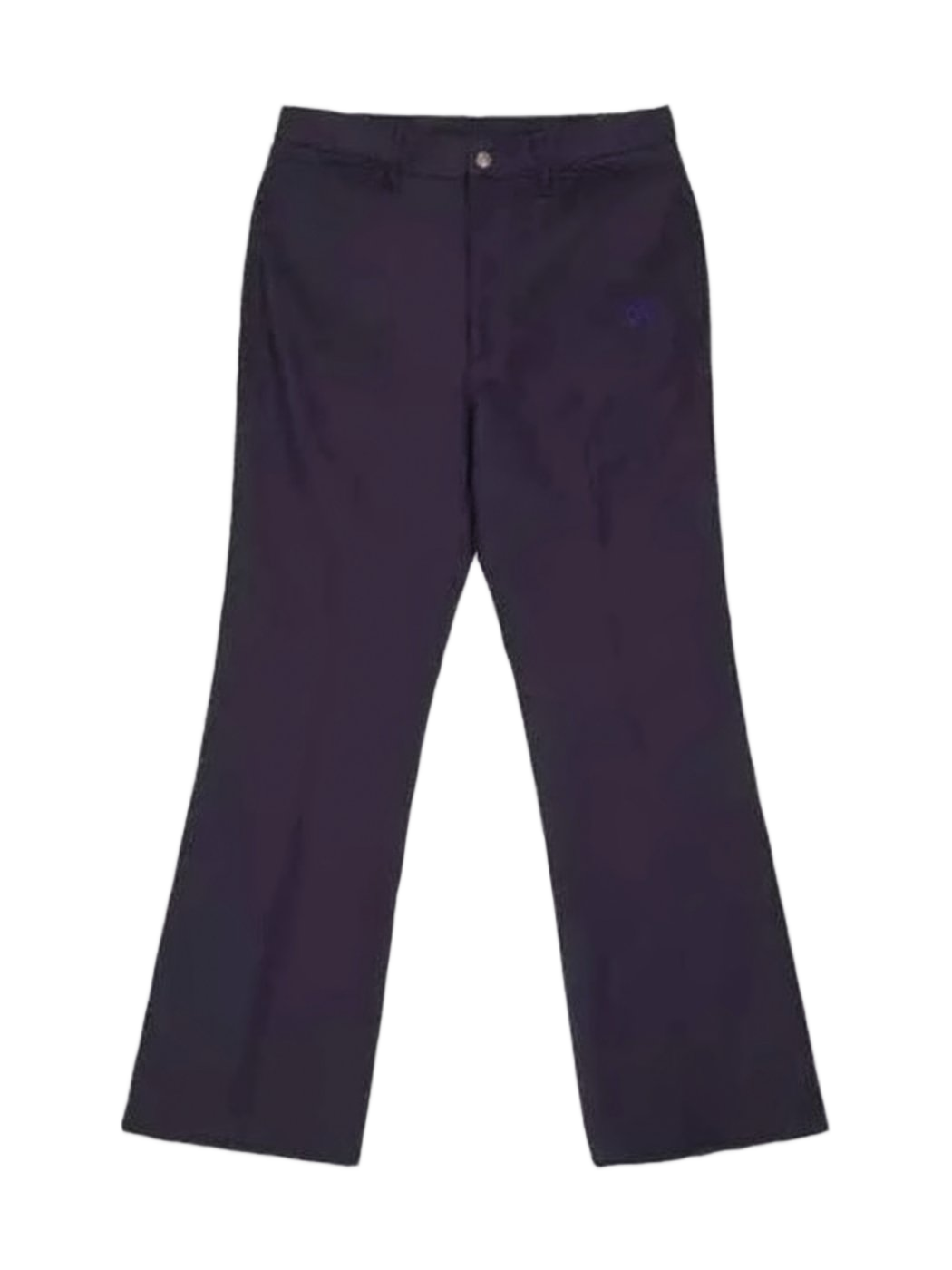 Minimalist Straight-Leg Pants with Slightly Flared Hem