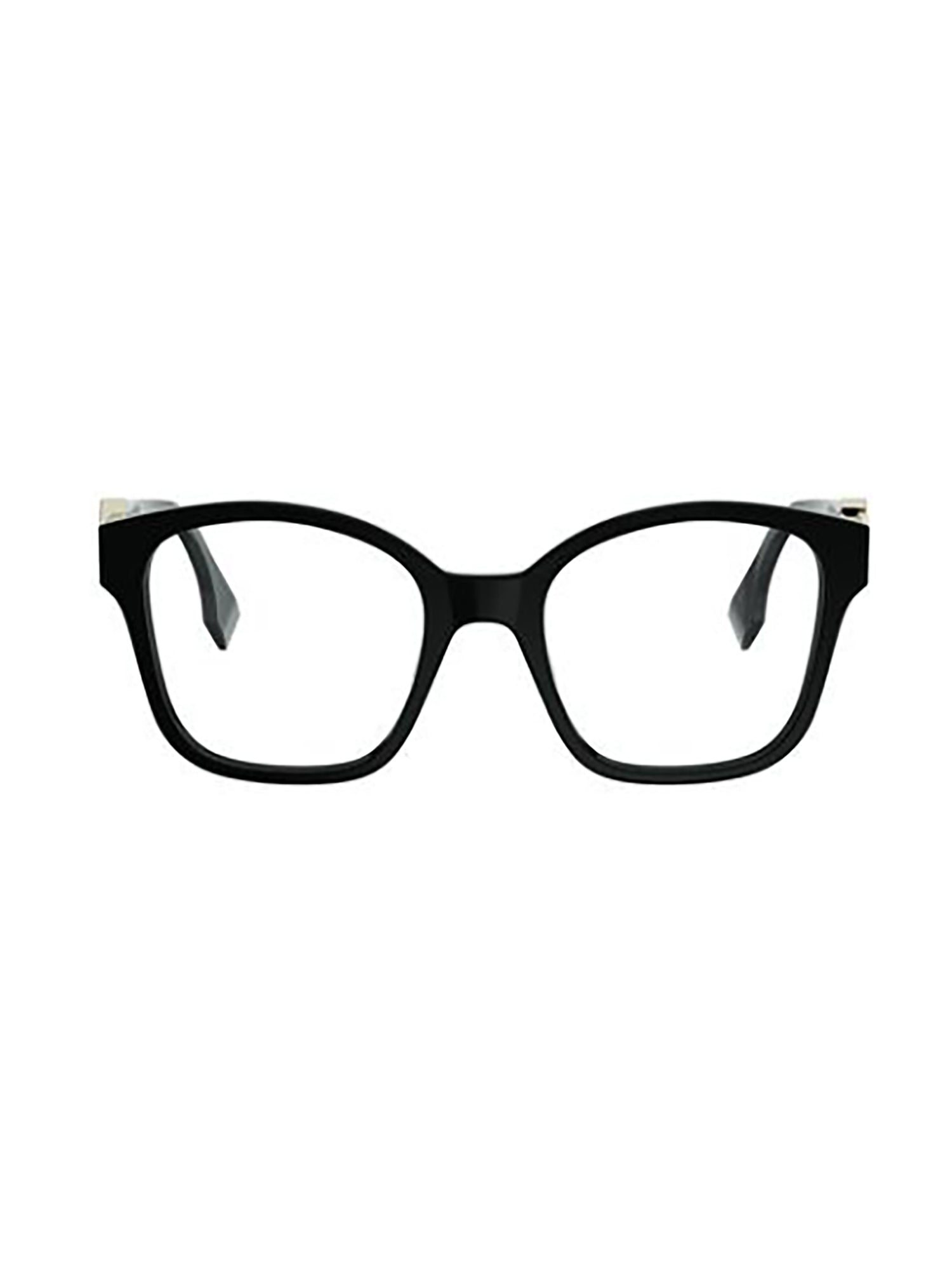 Rectangular Optical Frames with Metallic Logo Detail