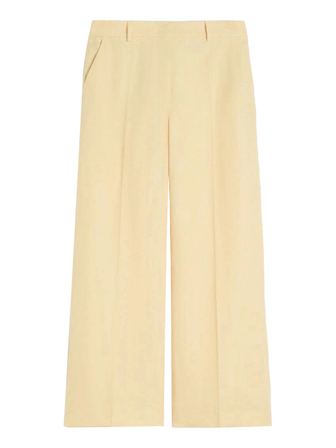 Yellow Wkdmalizia Virgin Wool Trousers