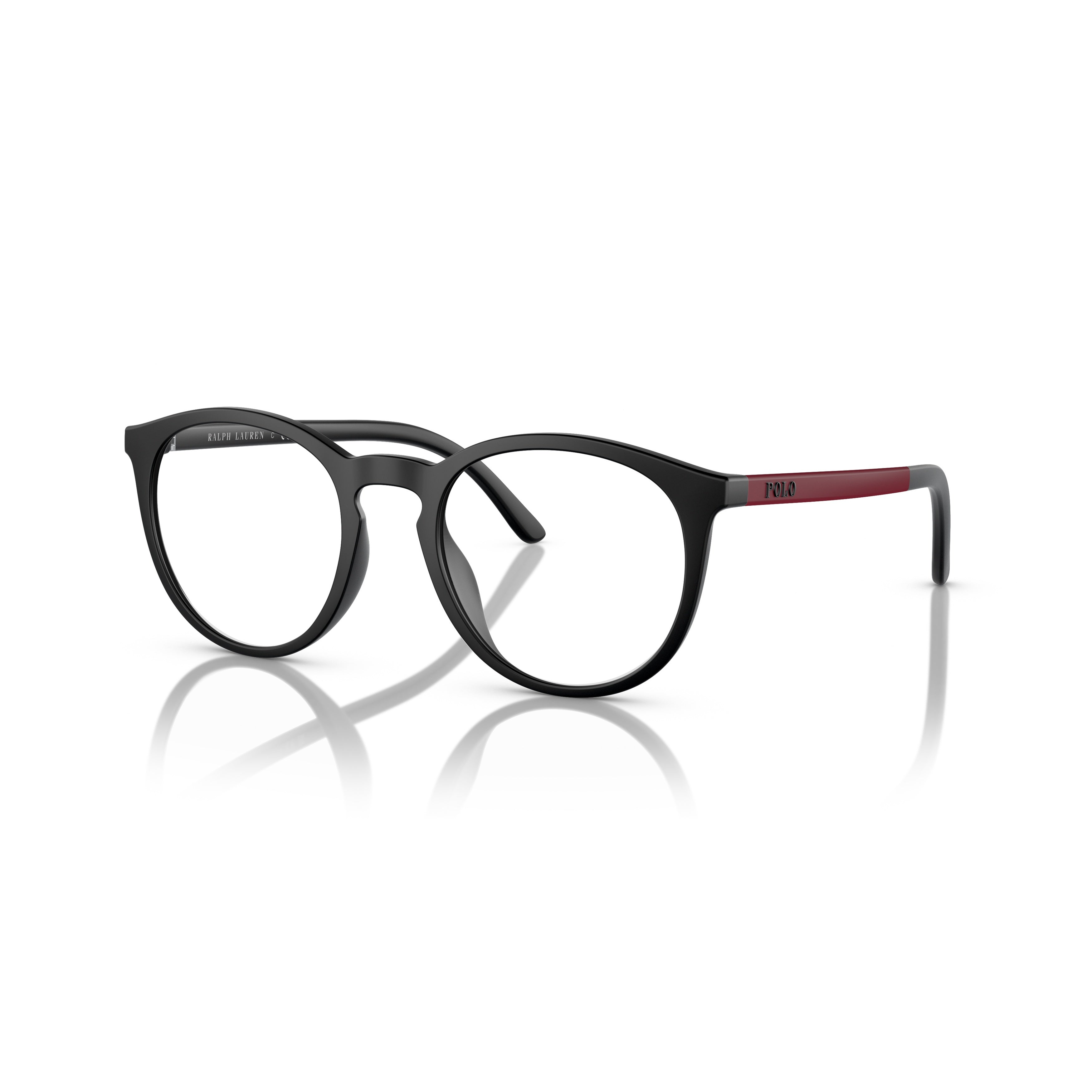 0ph4183u Matte Black Rounded Frame Eyeglasses