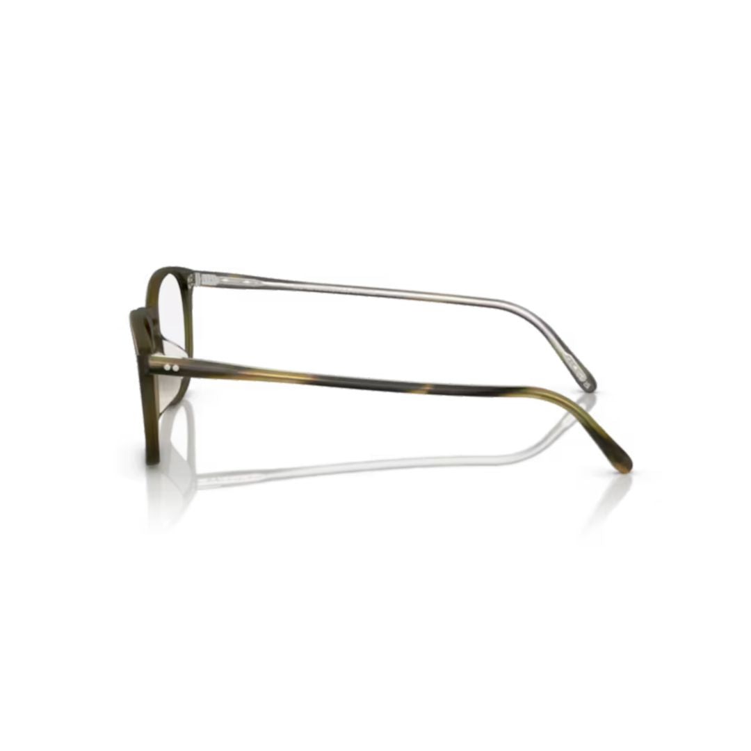 0ov5397u Round Acetate Eyeglasses with Keyhole Bridge