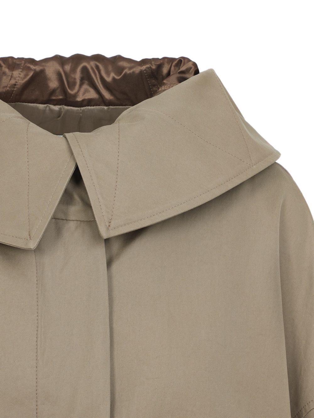 Voluminous Jacket with Structured Collar