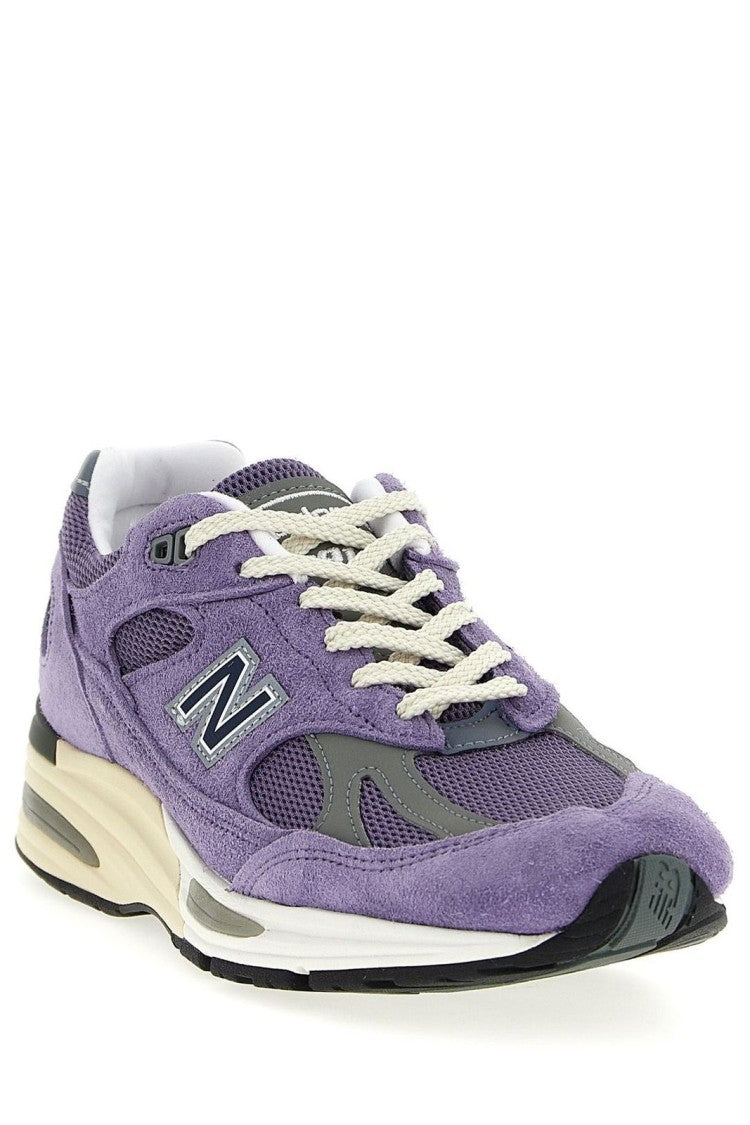 Made In Uk 991V2 Sneakers – Purple