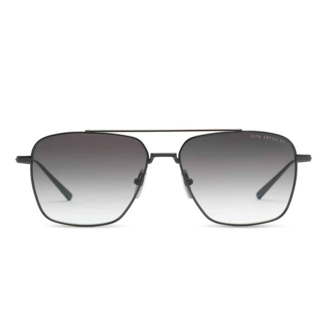 Artoa.57 Rectangular Gradient-Tint Sunglasses with Double Bridge Design