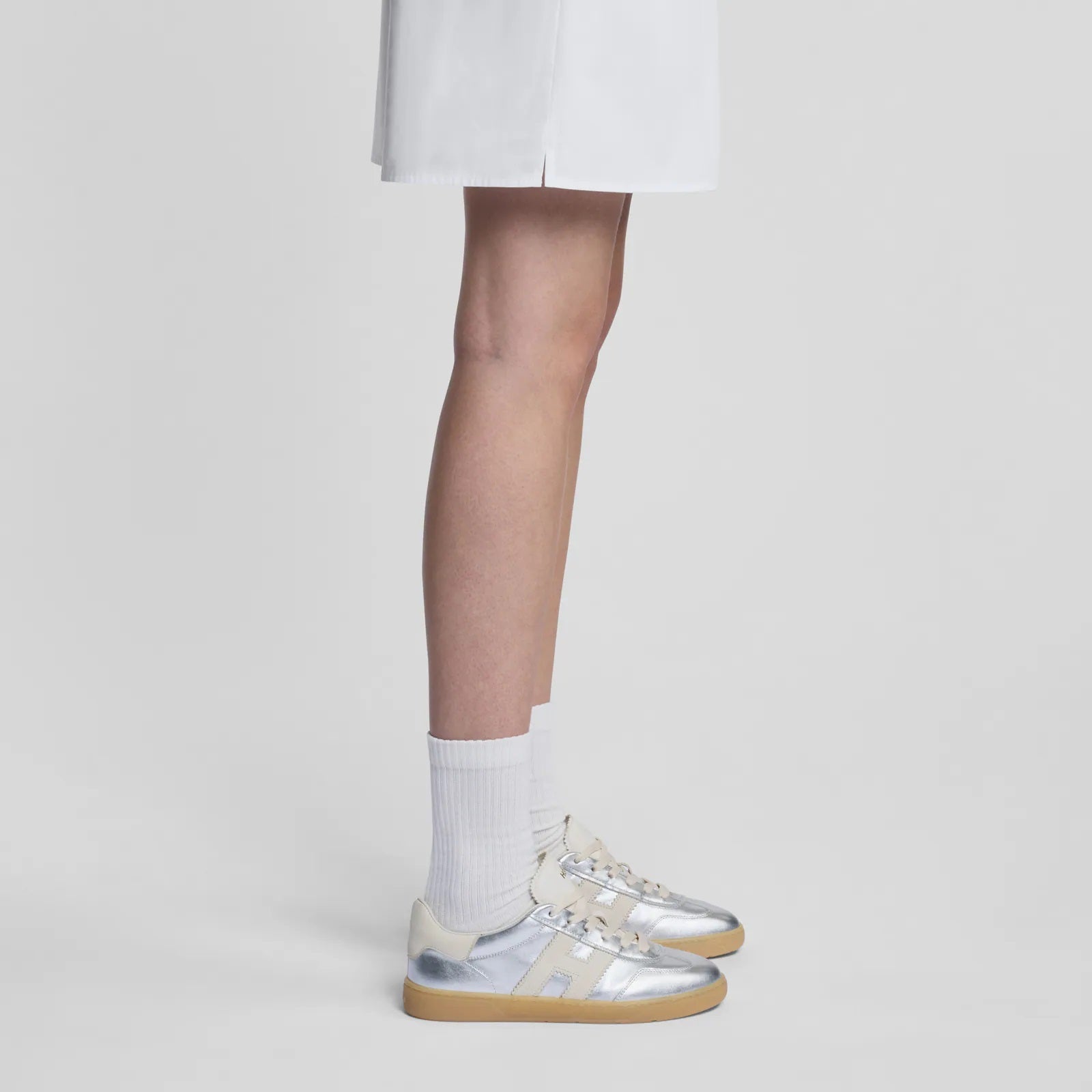 Cool Lace-Up Sneakers in Calfskin