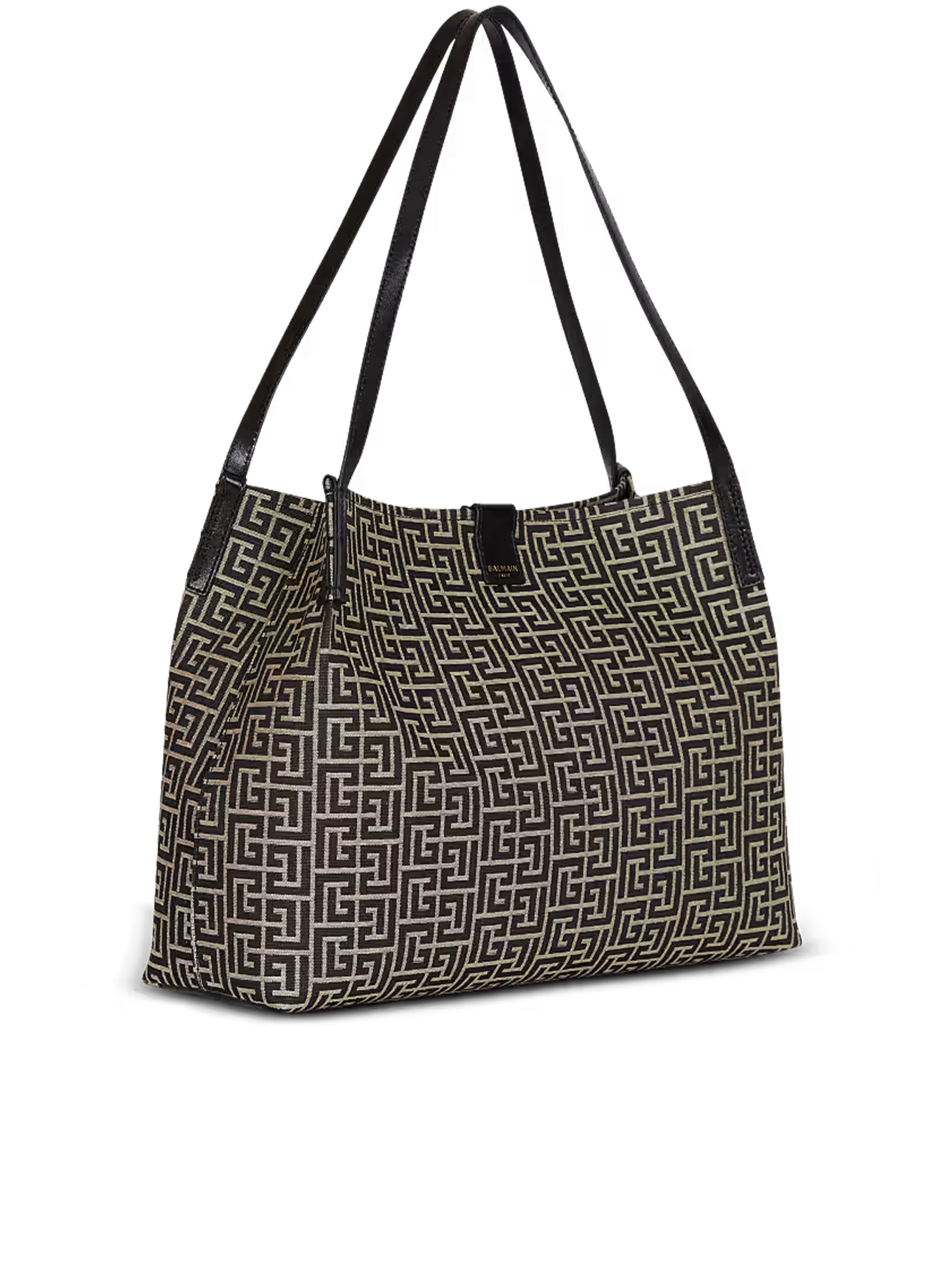 Large Geometric Maze Pattern Tote Bag