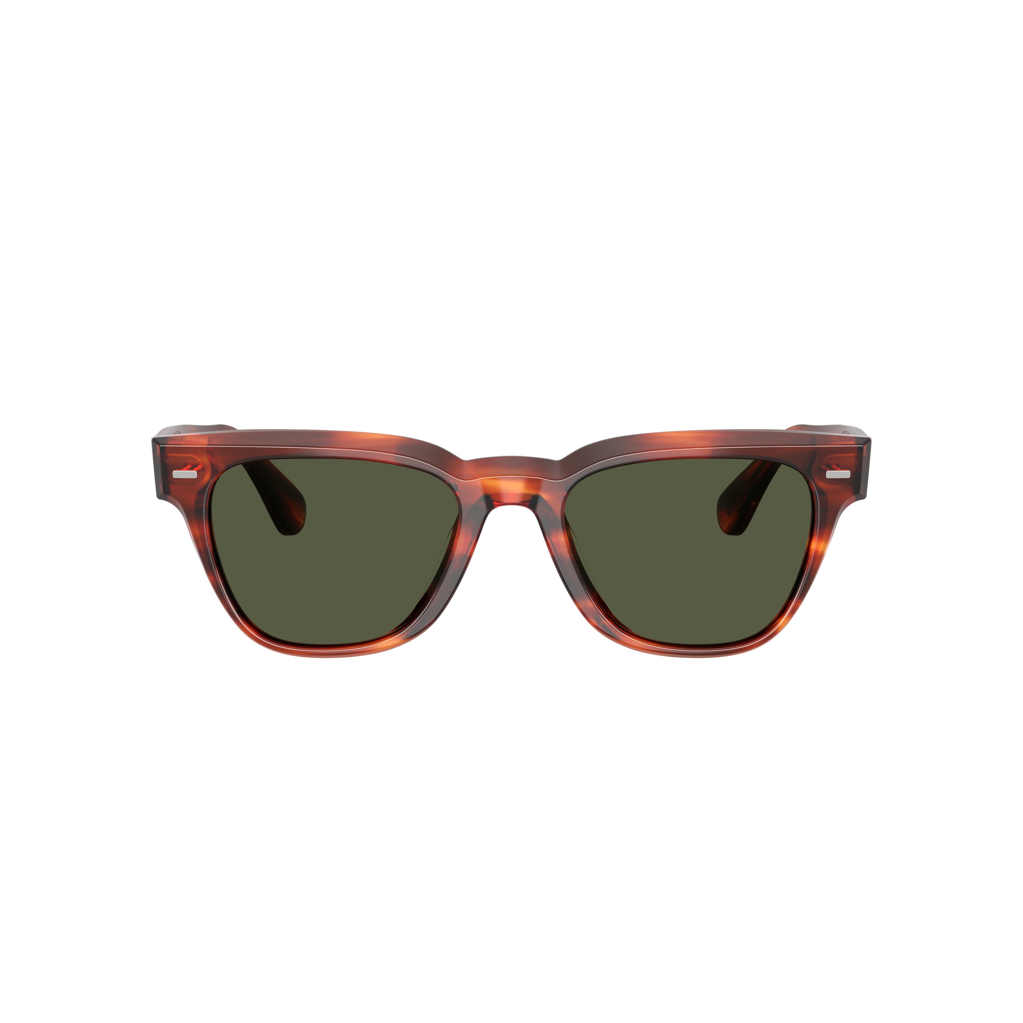 0ov5601su Square Frame Tortoiseshell Sunglasses with Textured Arms