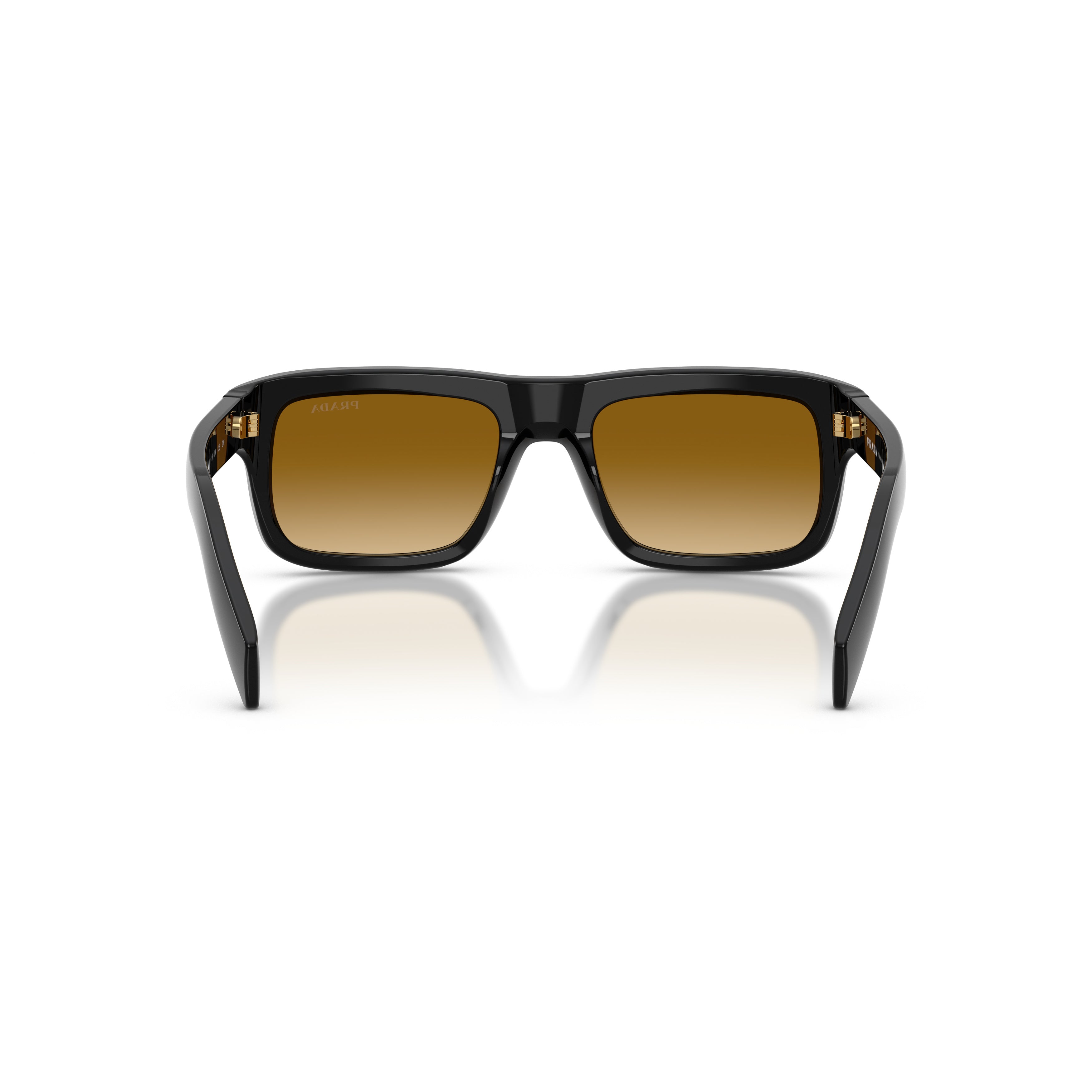 0pr D11s Glossy Black Acetate Sunglasses