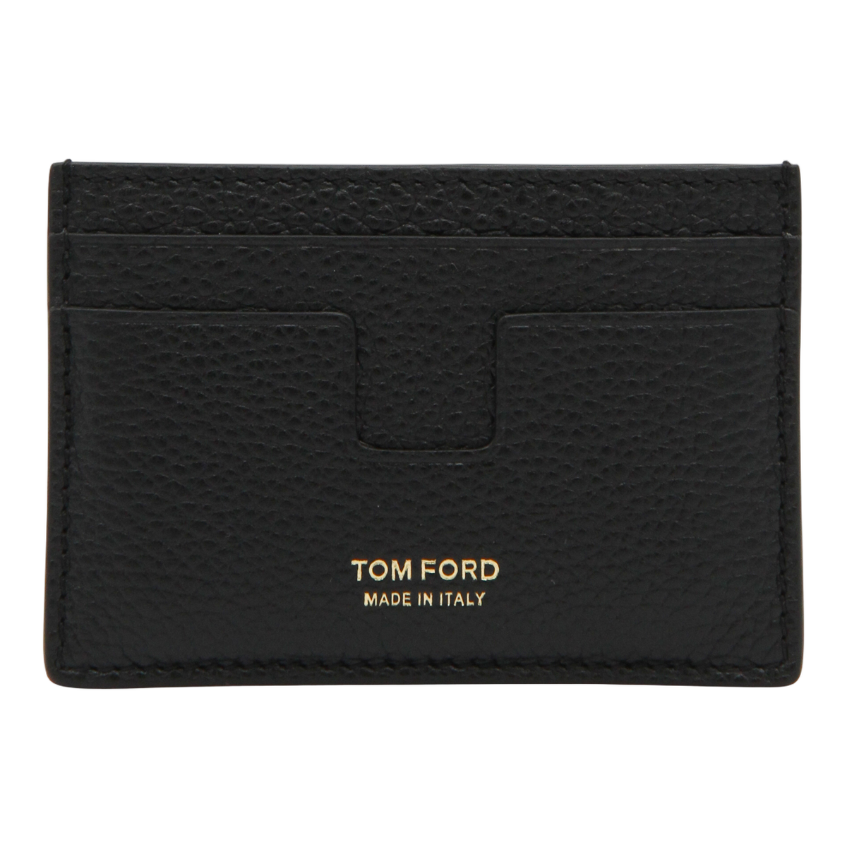 Textured Leather Cardholder Wallet