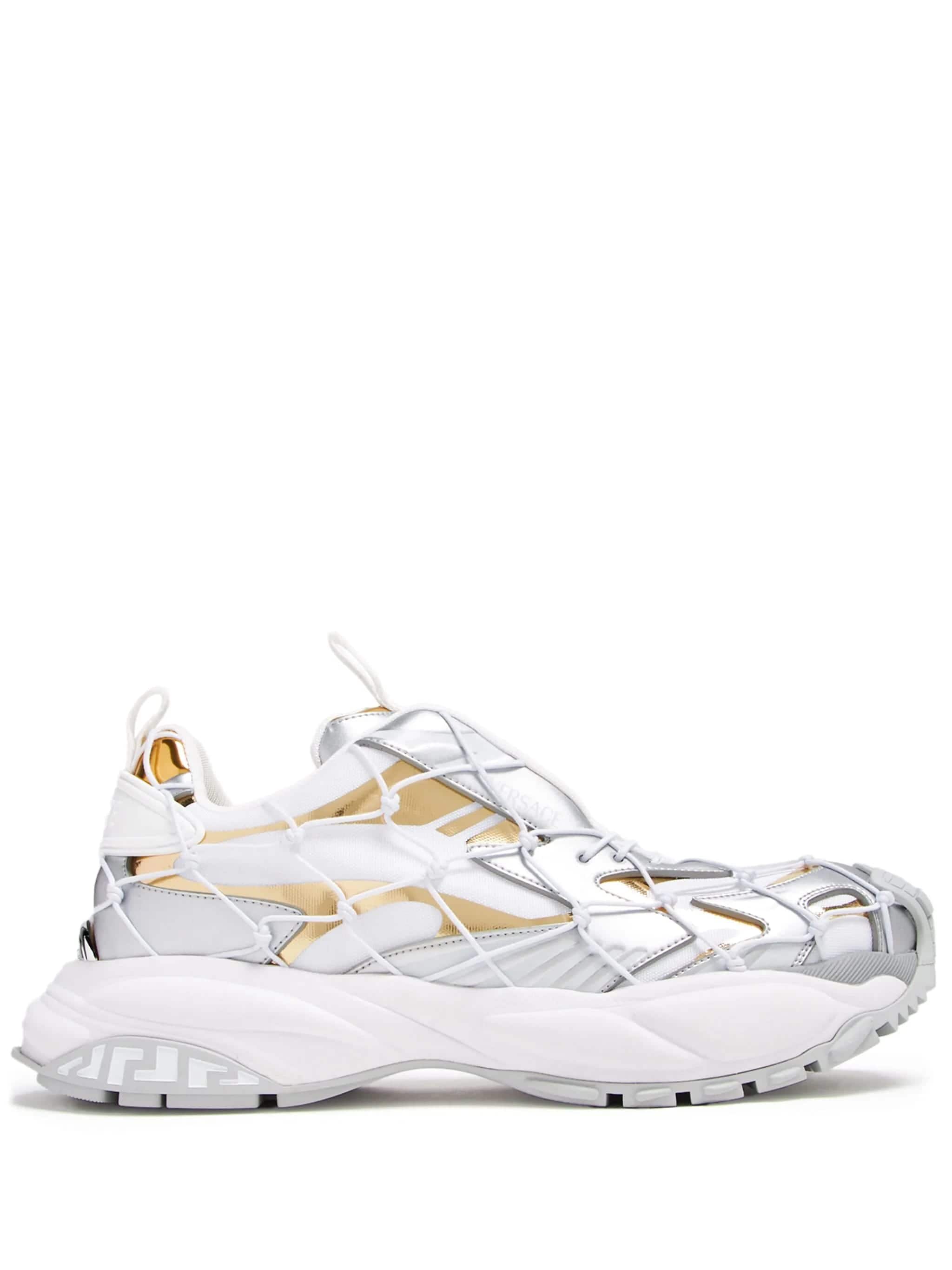 White Mercury M_VS_03 Futuristic Rope Sneakers