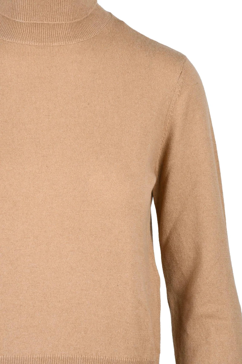 Turtleneck Sweater - Beige