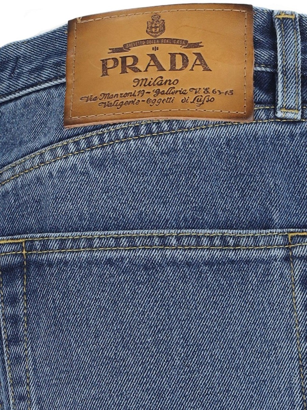 Wide-Leg Jeans – Light Blue