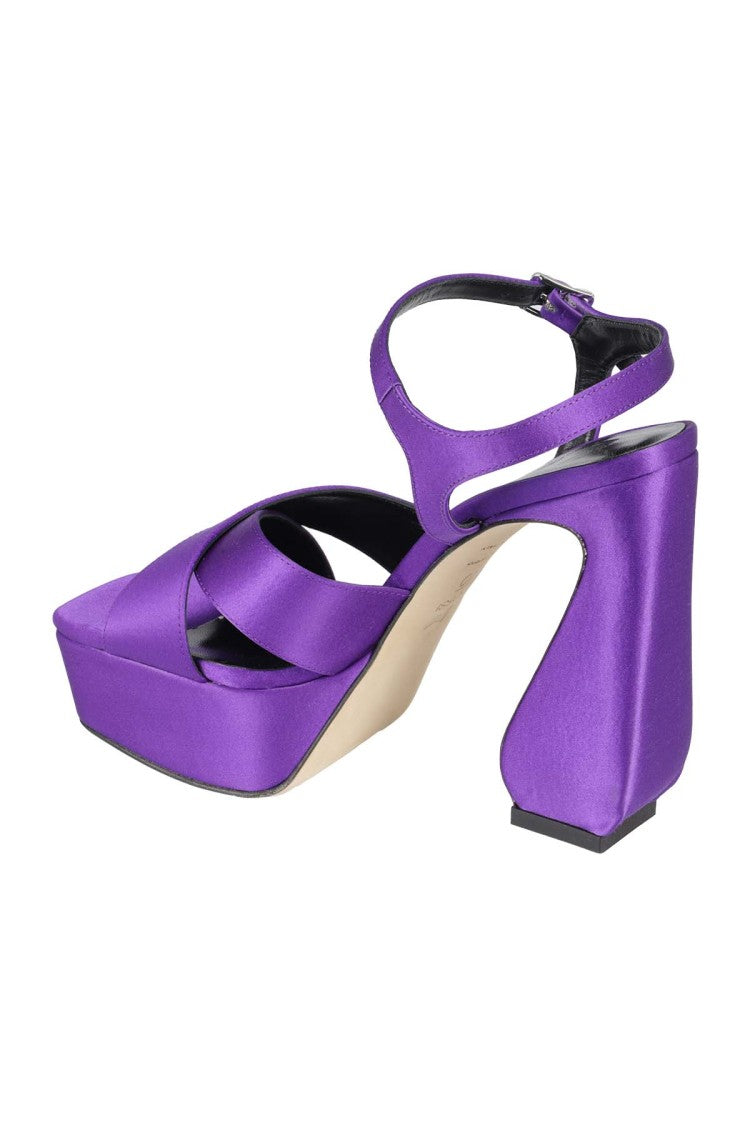 Square Toe High-Heeled Sandal