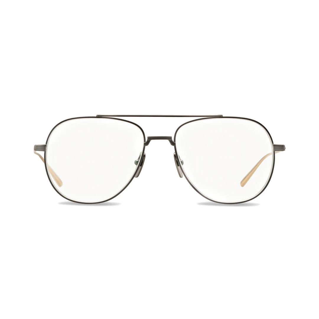 Artoa.79 Sleek Black Metal Frame Aviator Sunglasses
