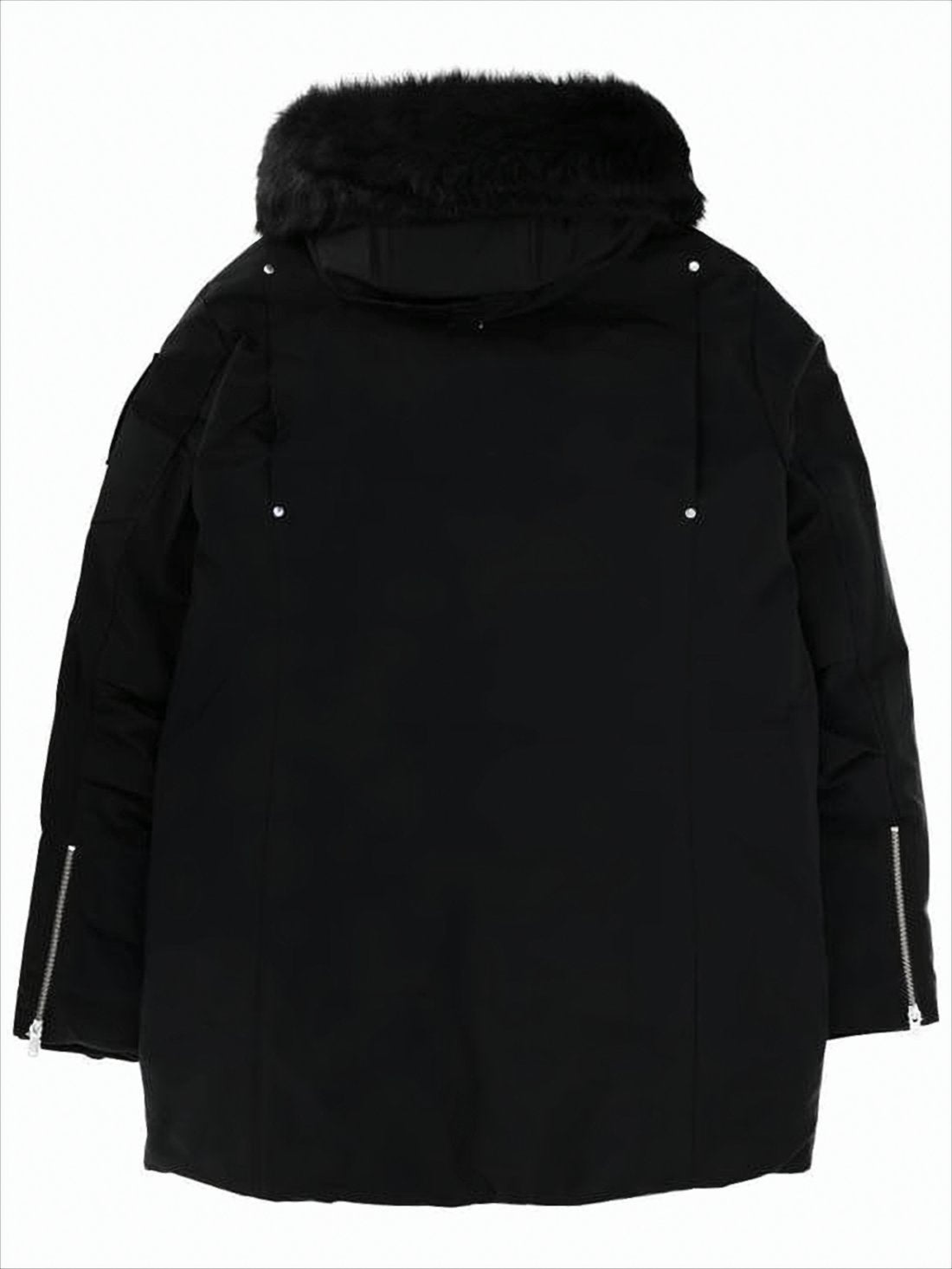 Original Shearling Parka with Detachable Fur Trim