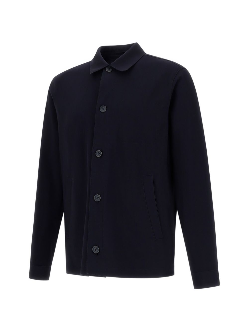Casual Jacket with Classic Collar
