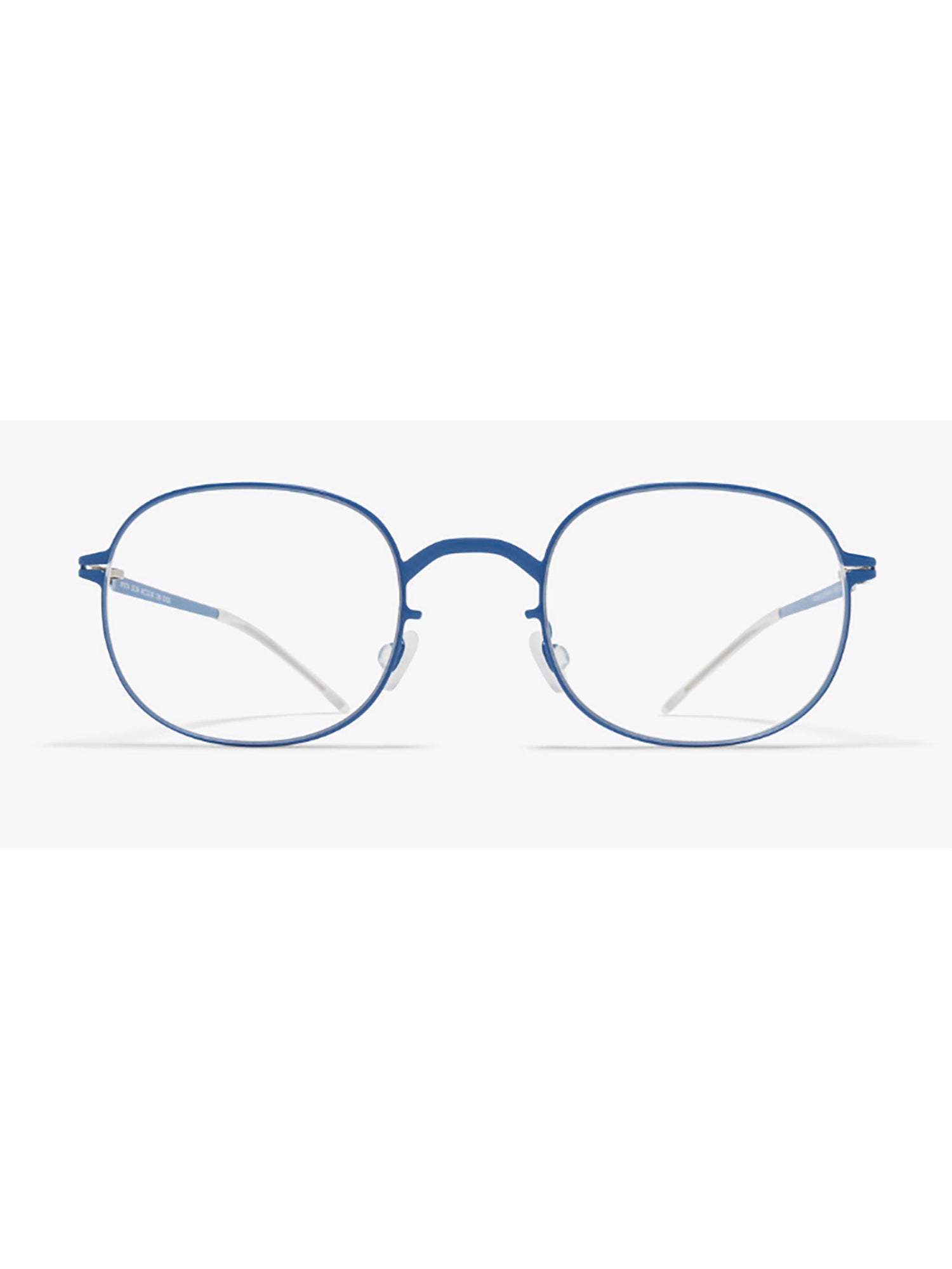 Solea Minimalist Blue Oval Sunglasses