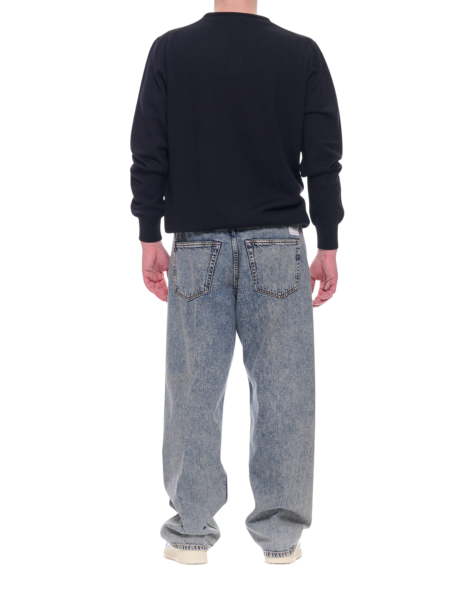 Carrot Fit 5 Pocket Cotton Jeans