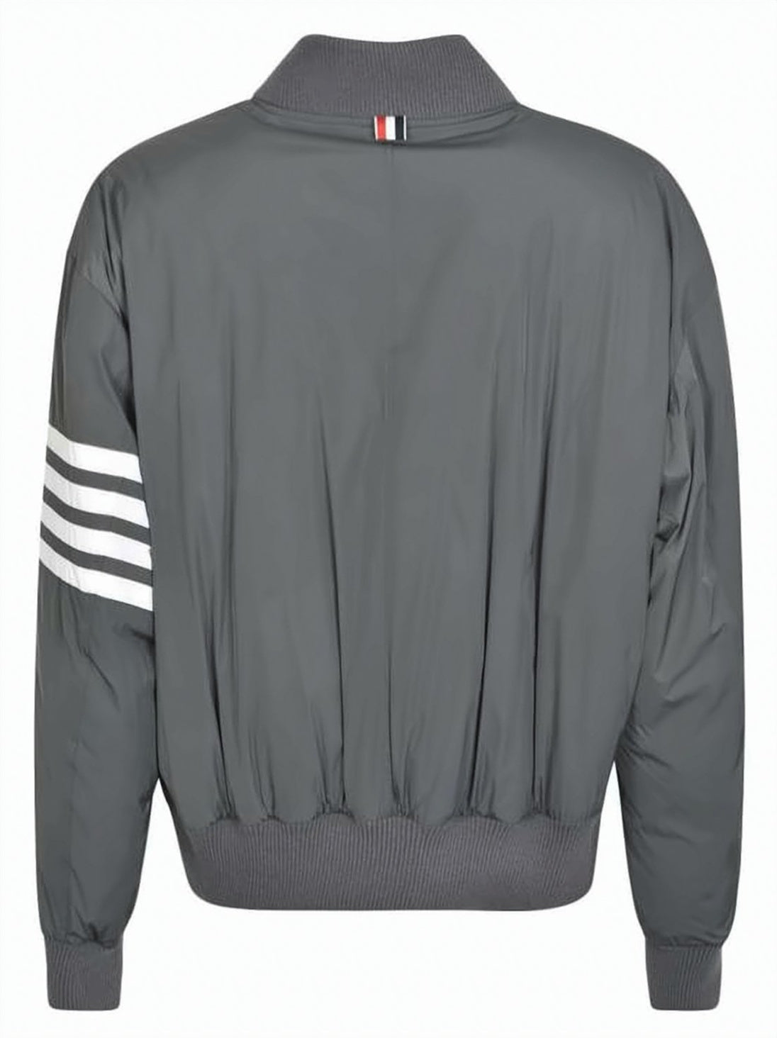 Padded Jacket with Ribbed Details
