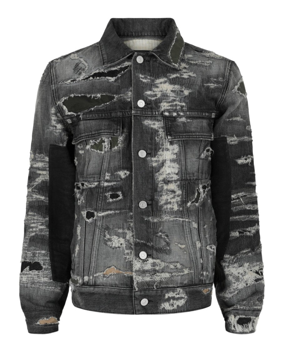 Distressed Denim Jacket