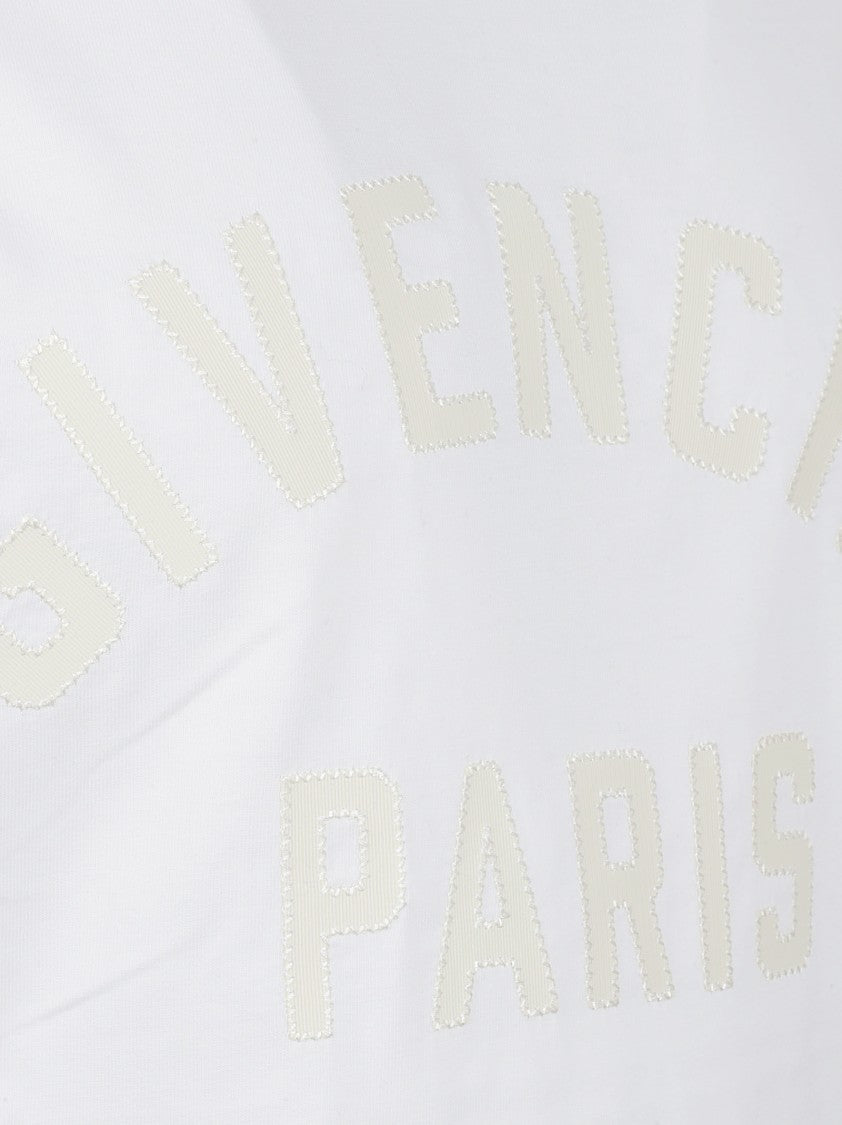 Signature White Cotton Jersey T-Shirt