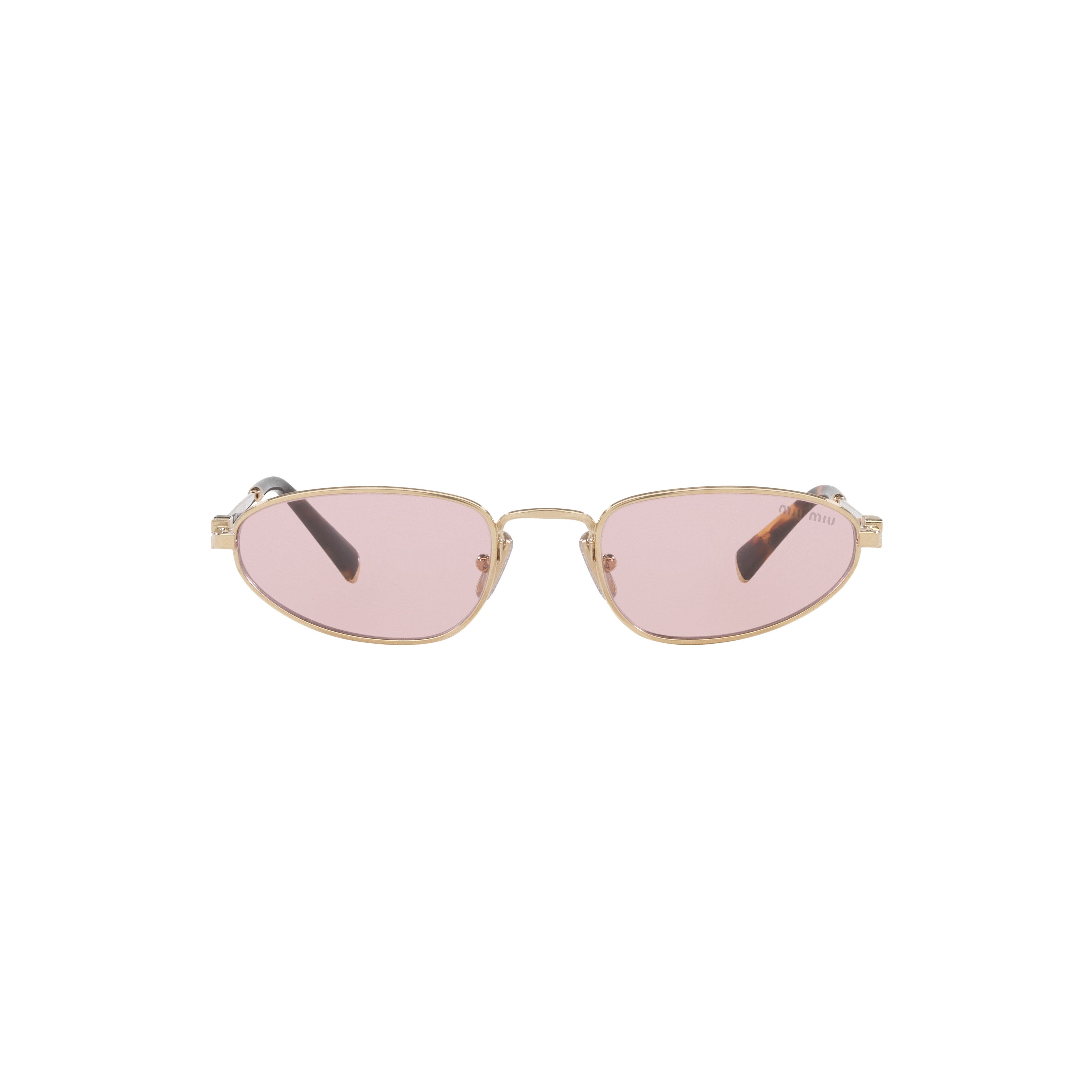 0mu A52s Narrow Oval Frame Sunglasses