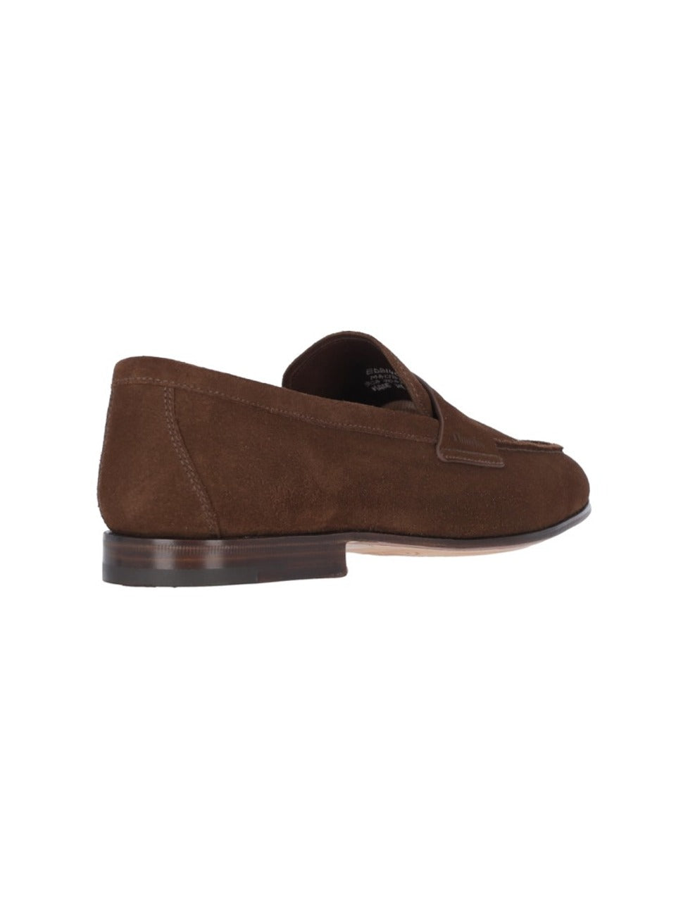 Brown Suede Slip-On Moccasins