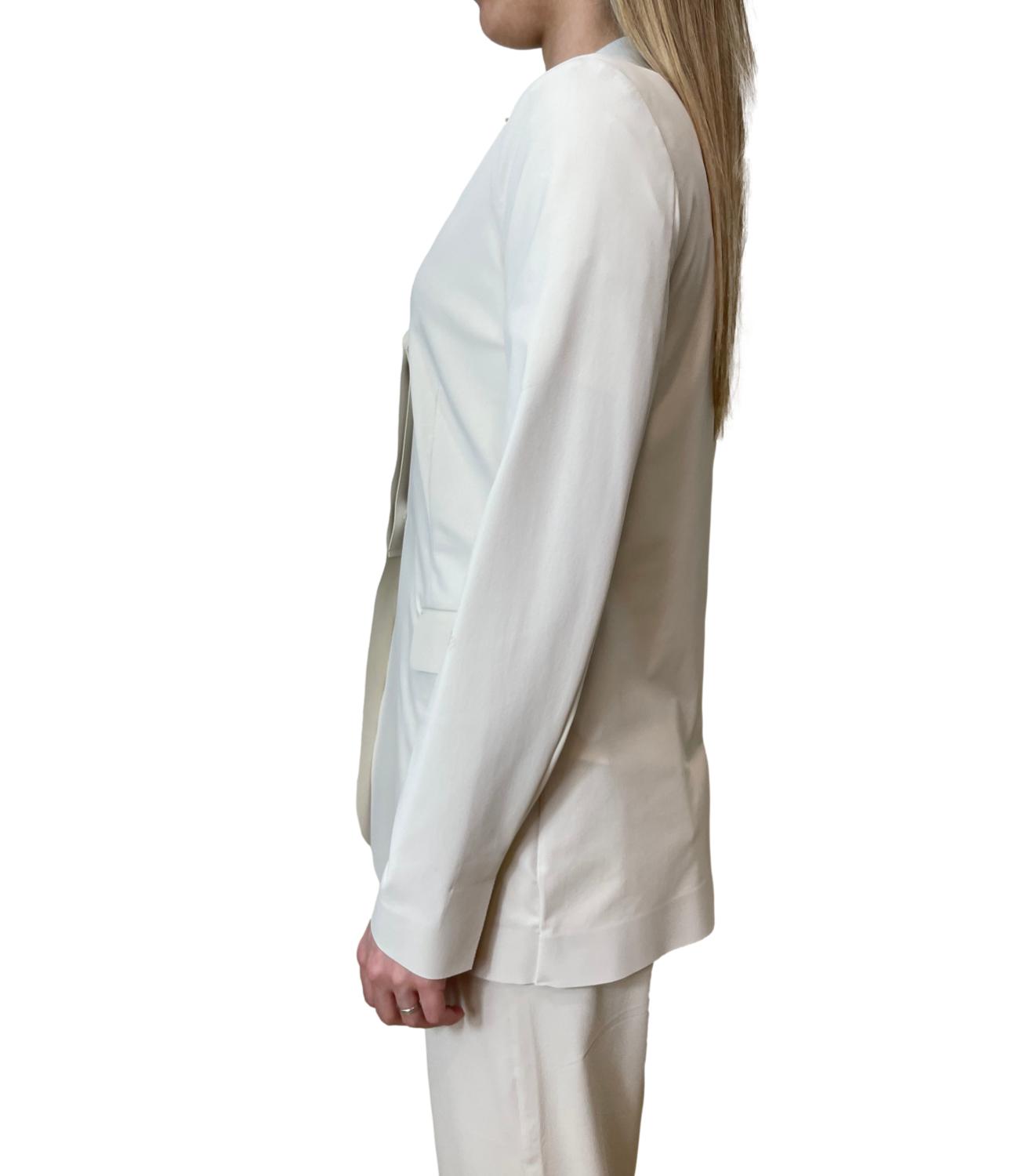 Ivory White Mmlpalo Polyamide Jacket