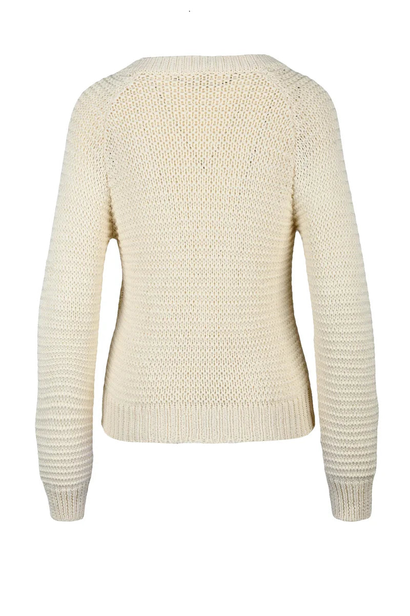 Tricoat Knit - White