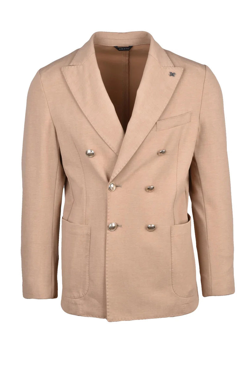 Double-Breasted Jacket - Beige