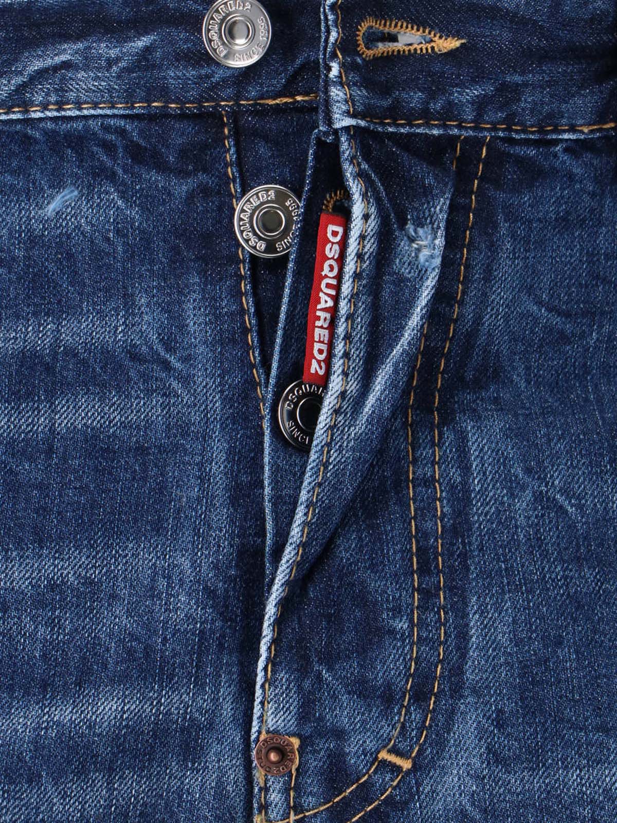 Straight-Leg Jeans with Traditional Five-Pocket Styling