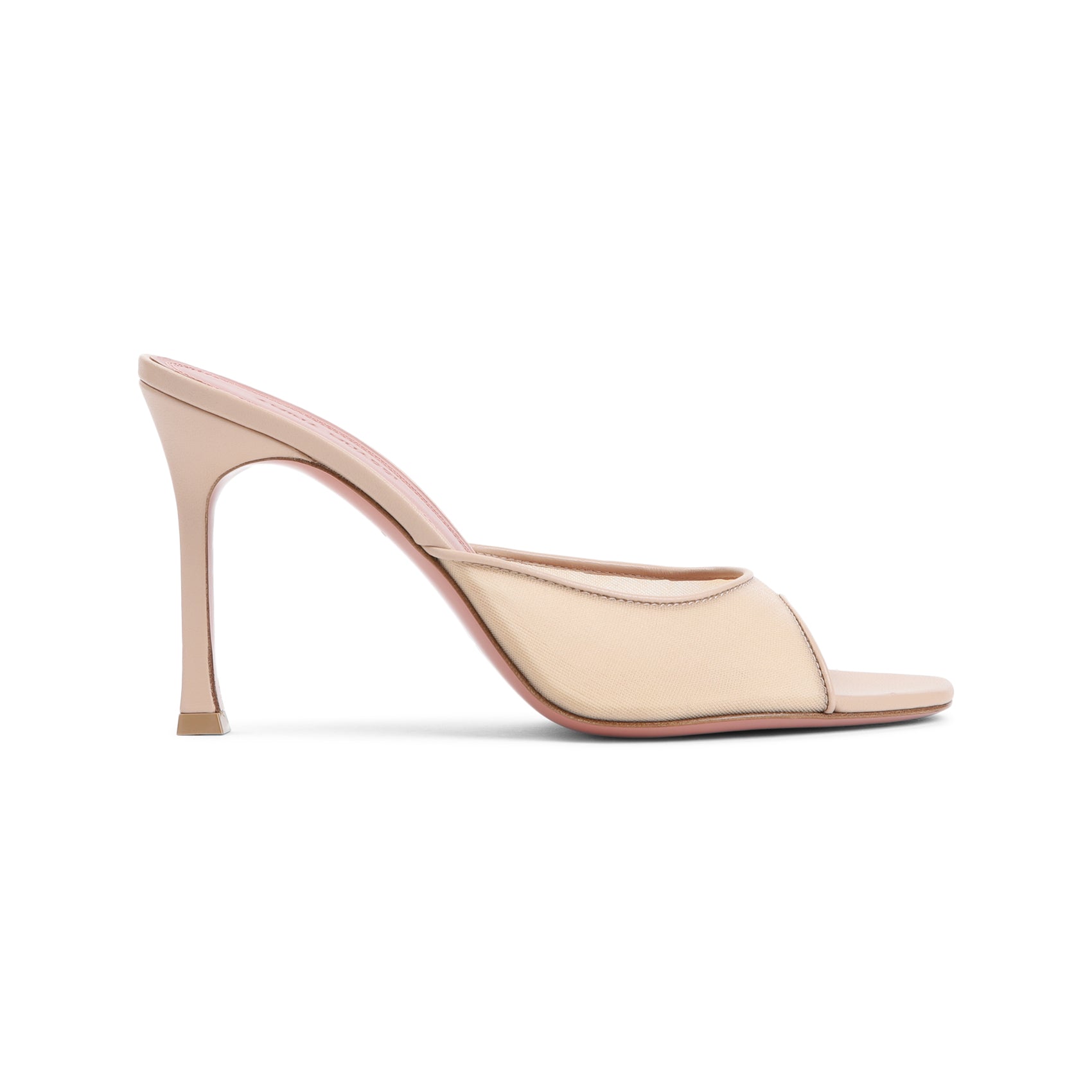 High-Heeled Mules