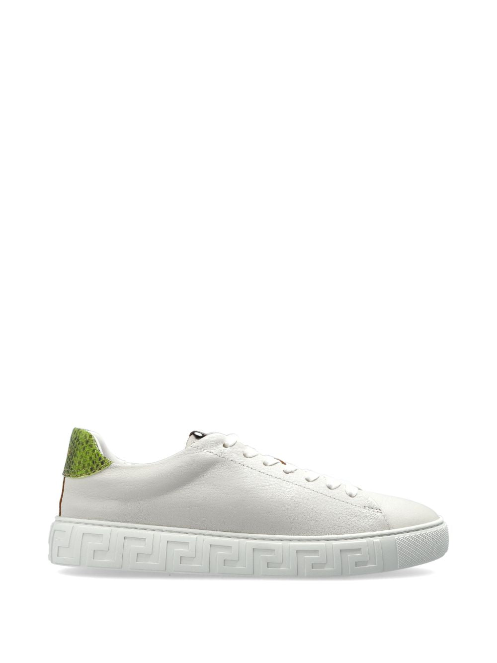 Low-Top Sneakers With Silk And Nylon Upper