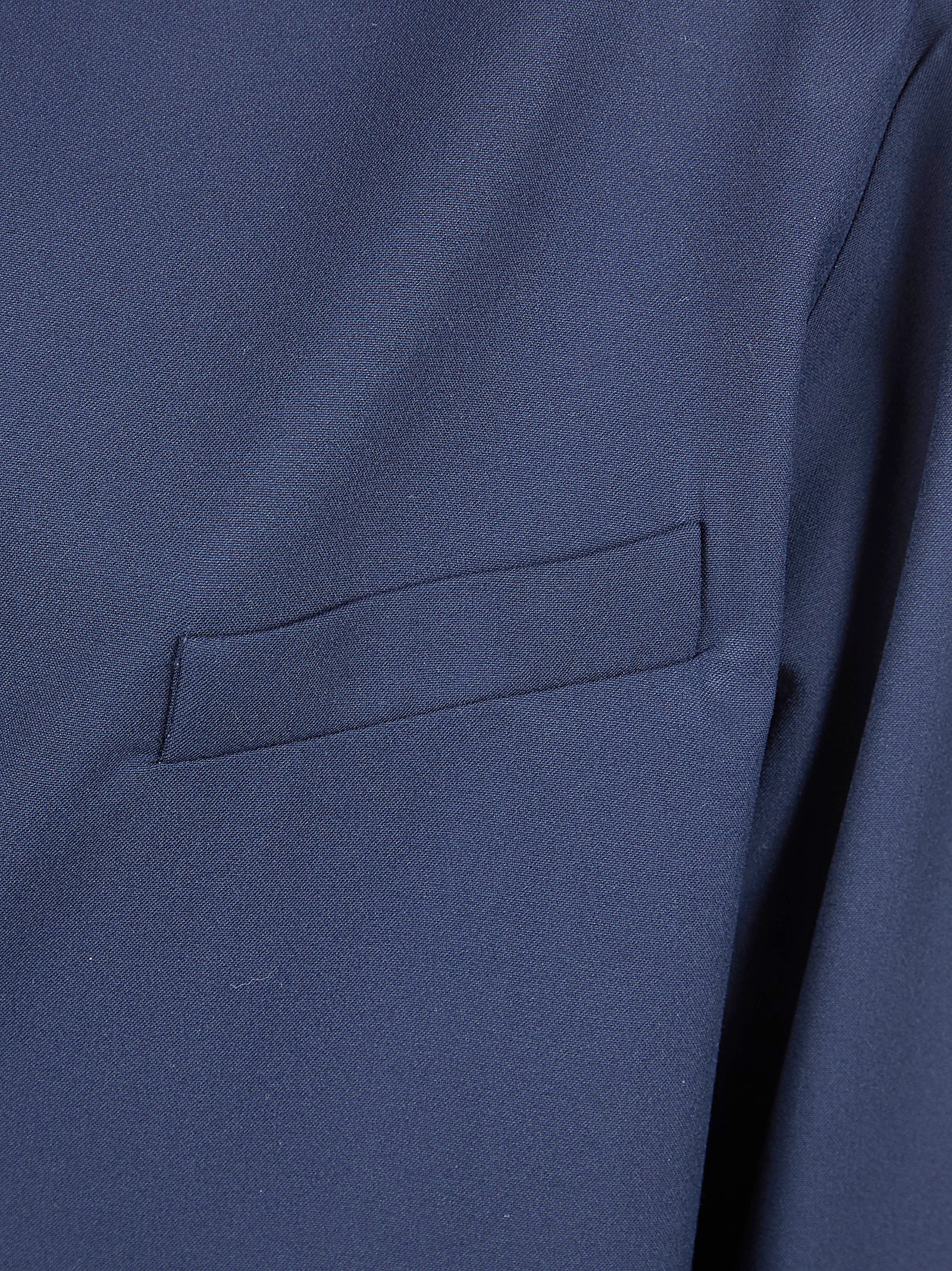 Techno Tailoring Fabric Stand-Up Collar Jacket