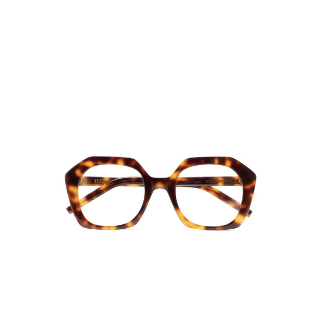 Benzakour Geometric Tortoiseshell Sunglasses with Bold Angular Frame