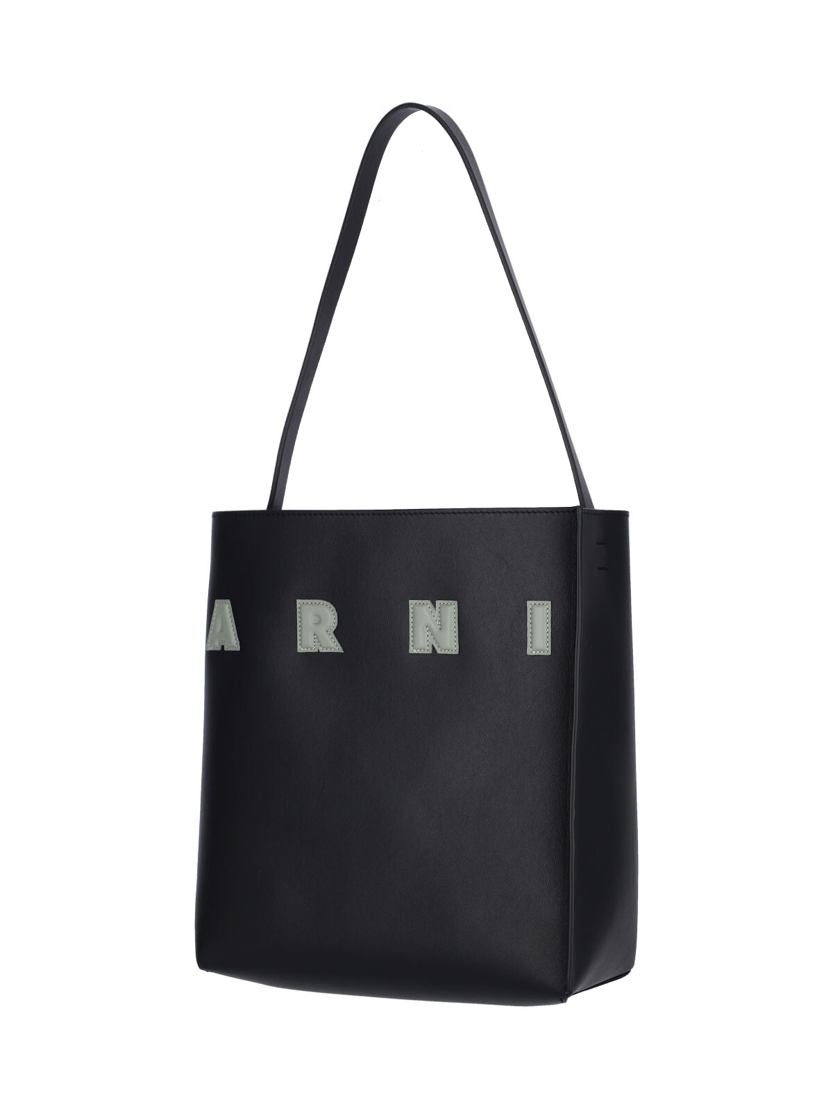 Structured Black Bag with Minimalist Design