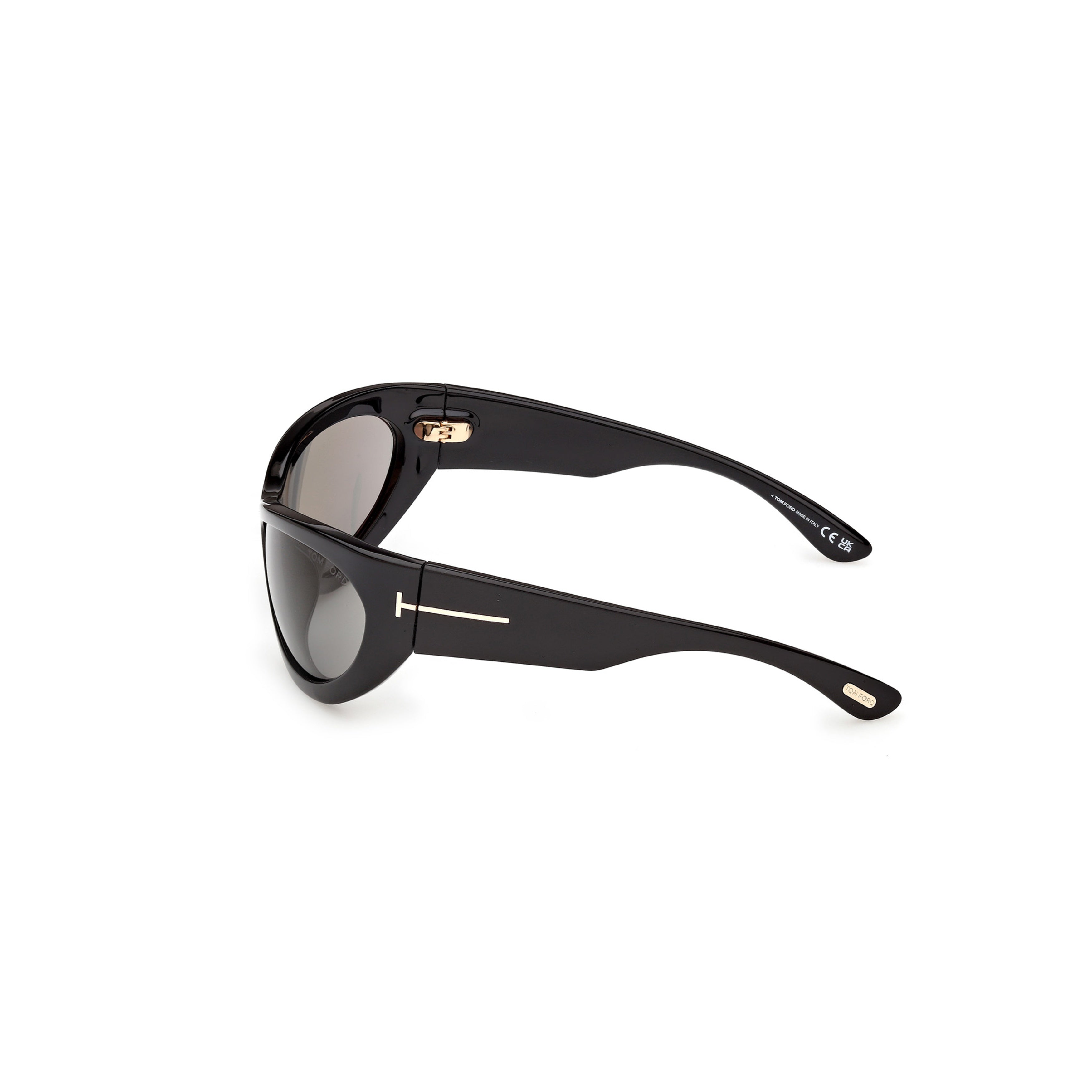 Ft1365 Bold Rounded Cat-Eye Sunglasses