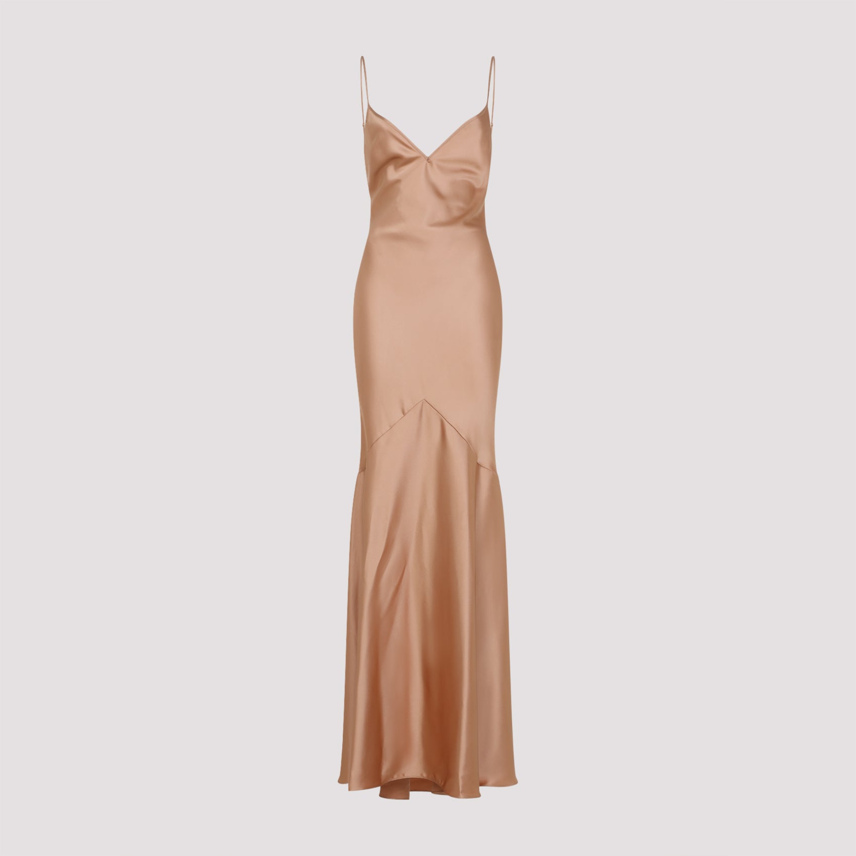 Floor-Length Spaghetti Strap Dress