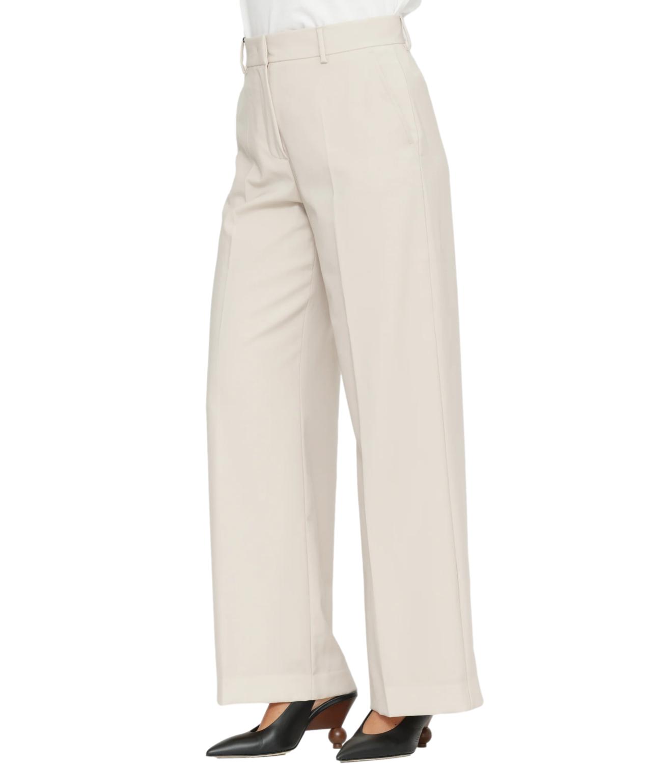 Beige Wkdcorone Virgin Wool Trousers